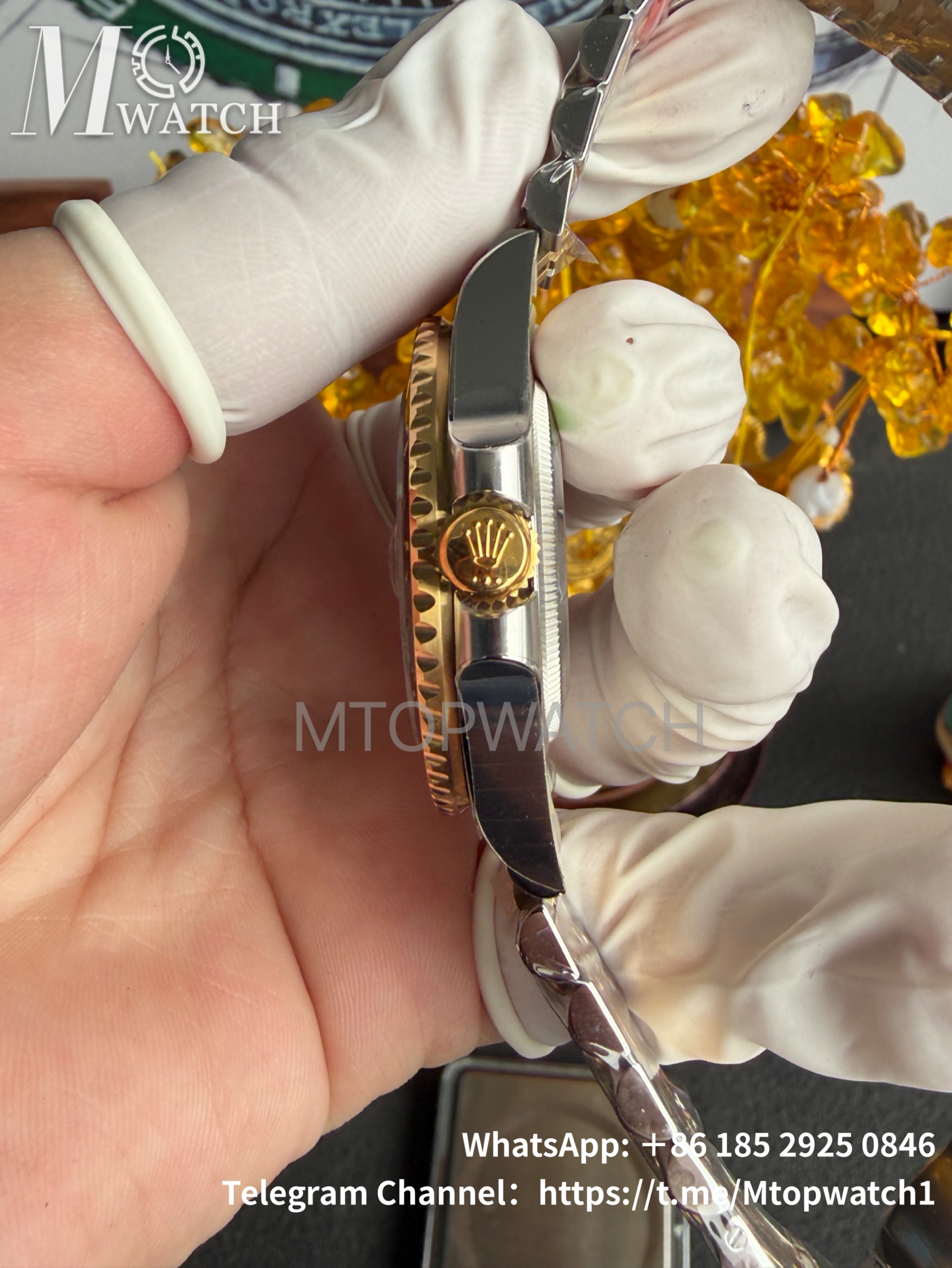 ROLEX - GMT Master II 126713GRNR Zombie Jubilee 40mm SS/YG Black Dial VSF DD3285