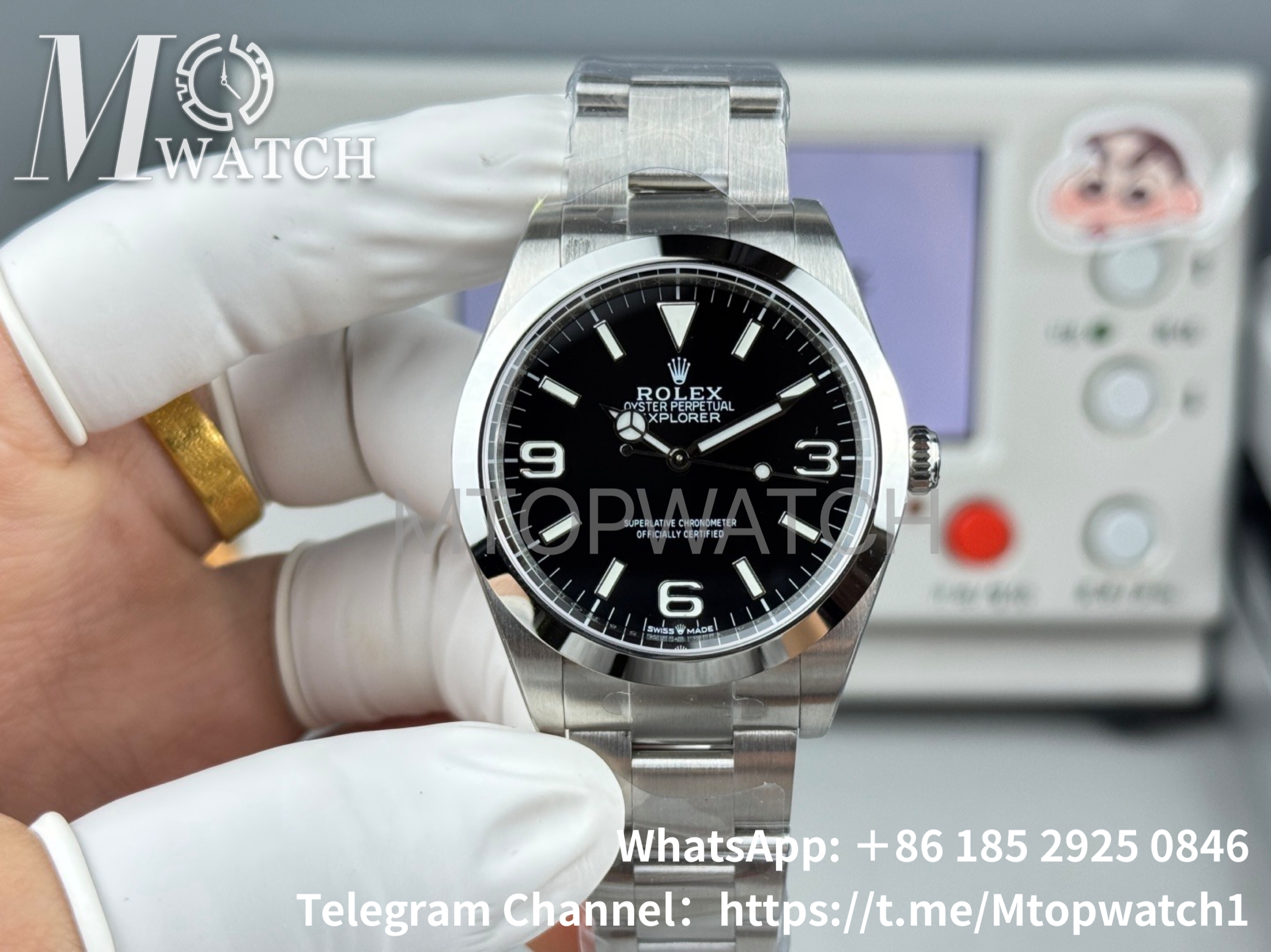 ROLEX - Explorer I 224270 40mm SS/SS Black Dial VSF VS3230