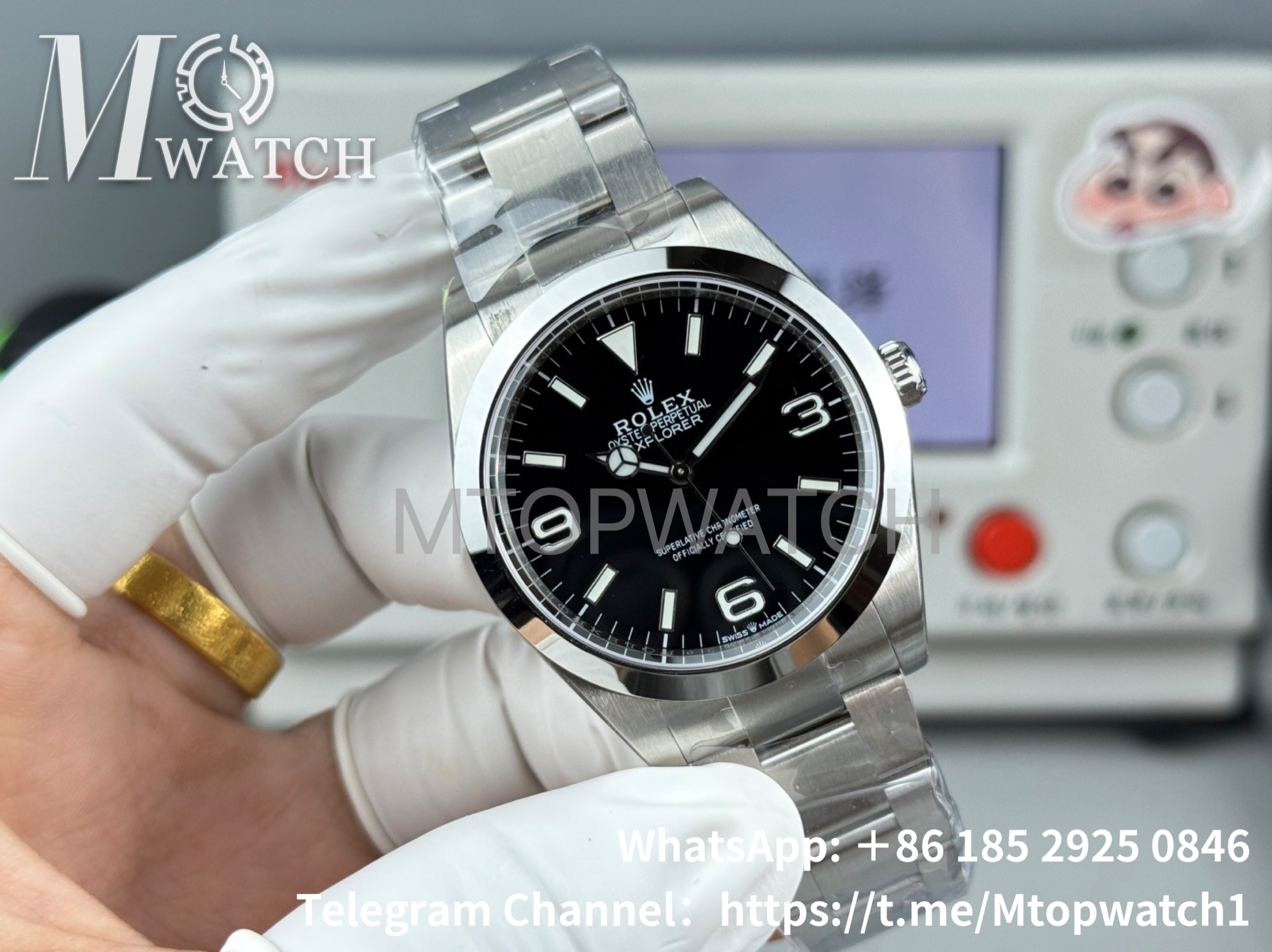 ROLEX - Explorer I 224270 40mm SS/SS Black Dial VSF VS3230
