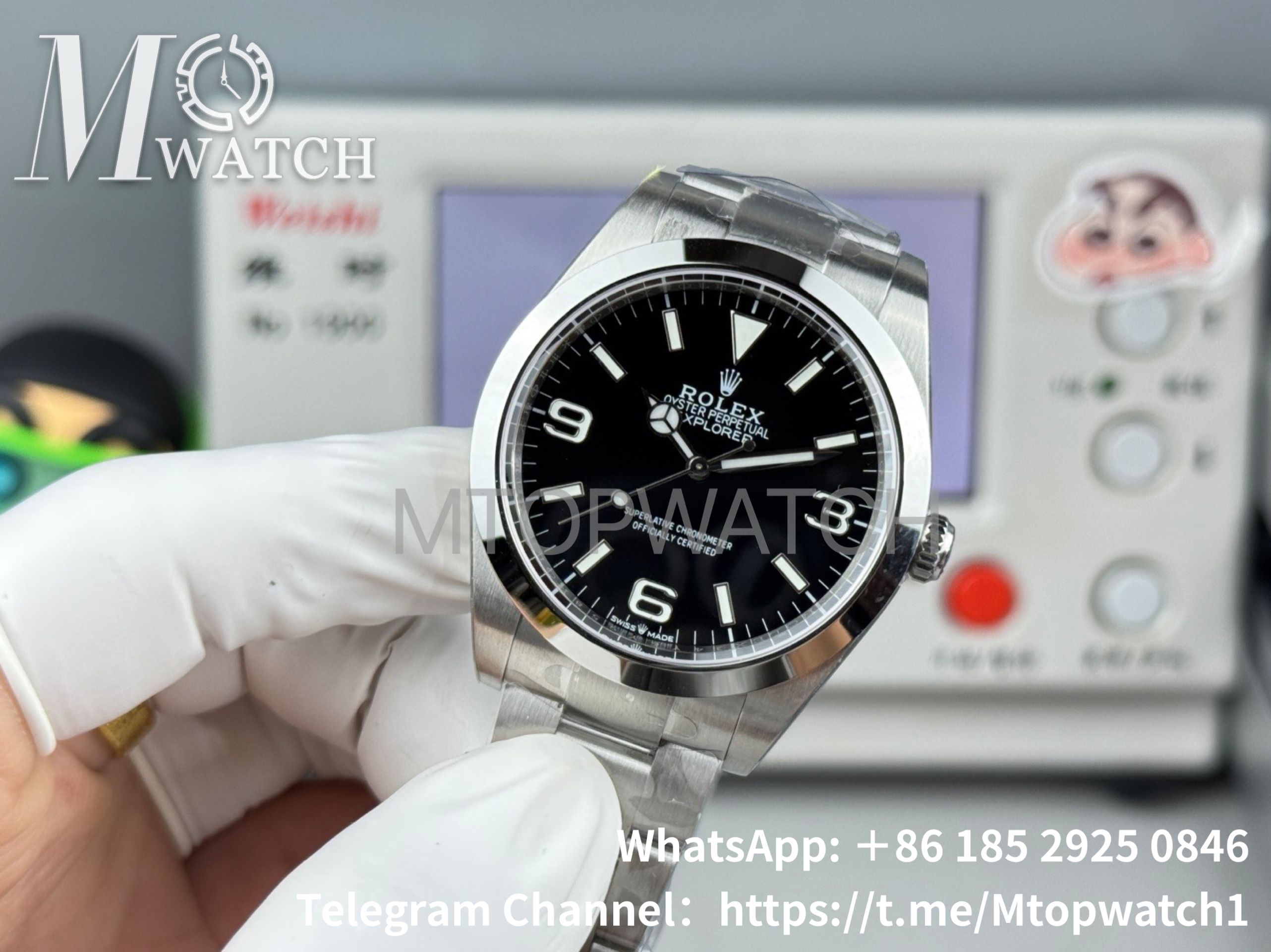 ROLEX - Explorer I 224270 40mm SS/SS Black Dial VSF VS3230