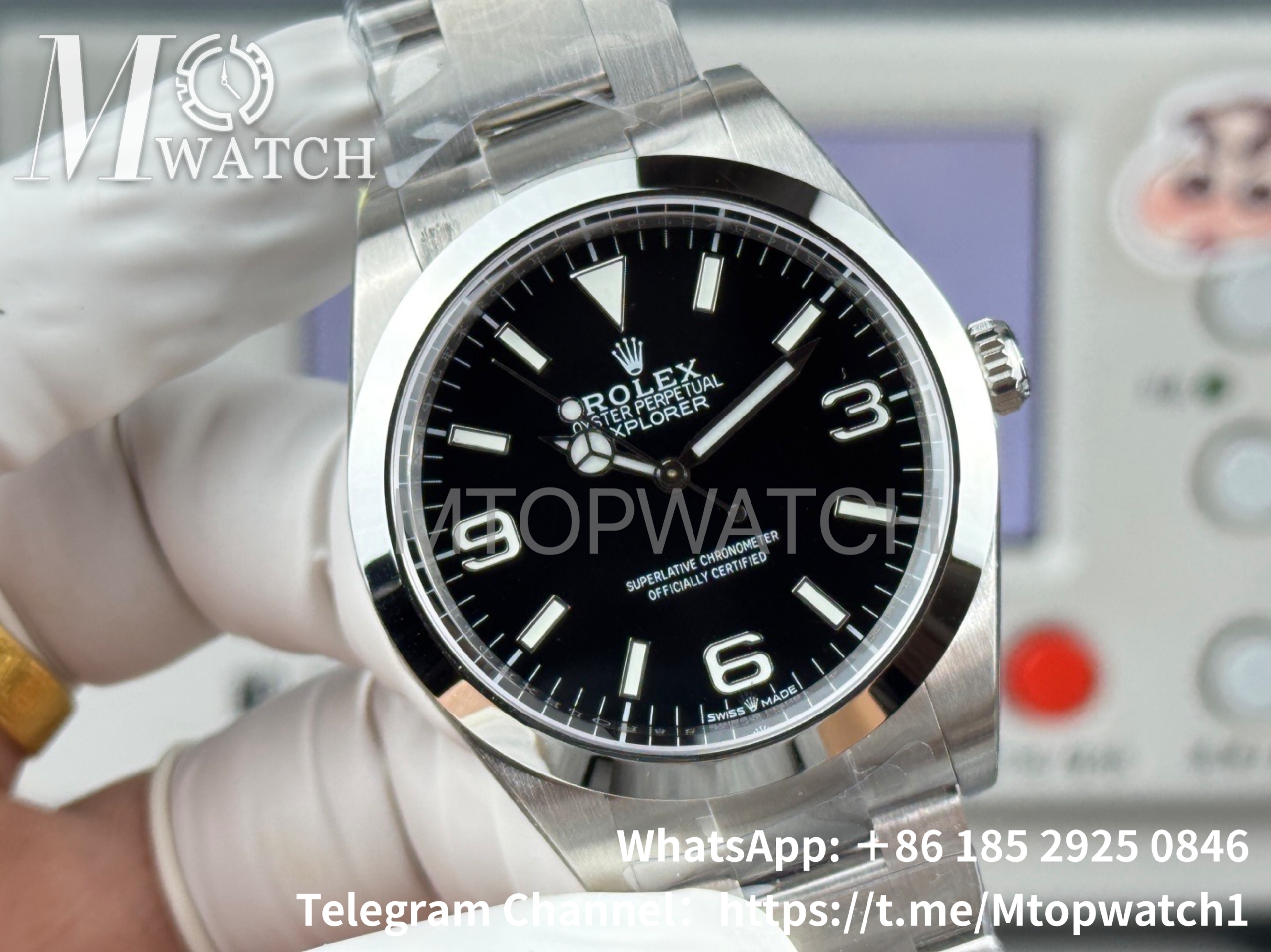 ROLEX - Explorer I 224270 40mm SS/SS Black Dial VSF VS3230