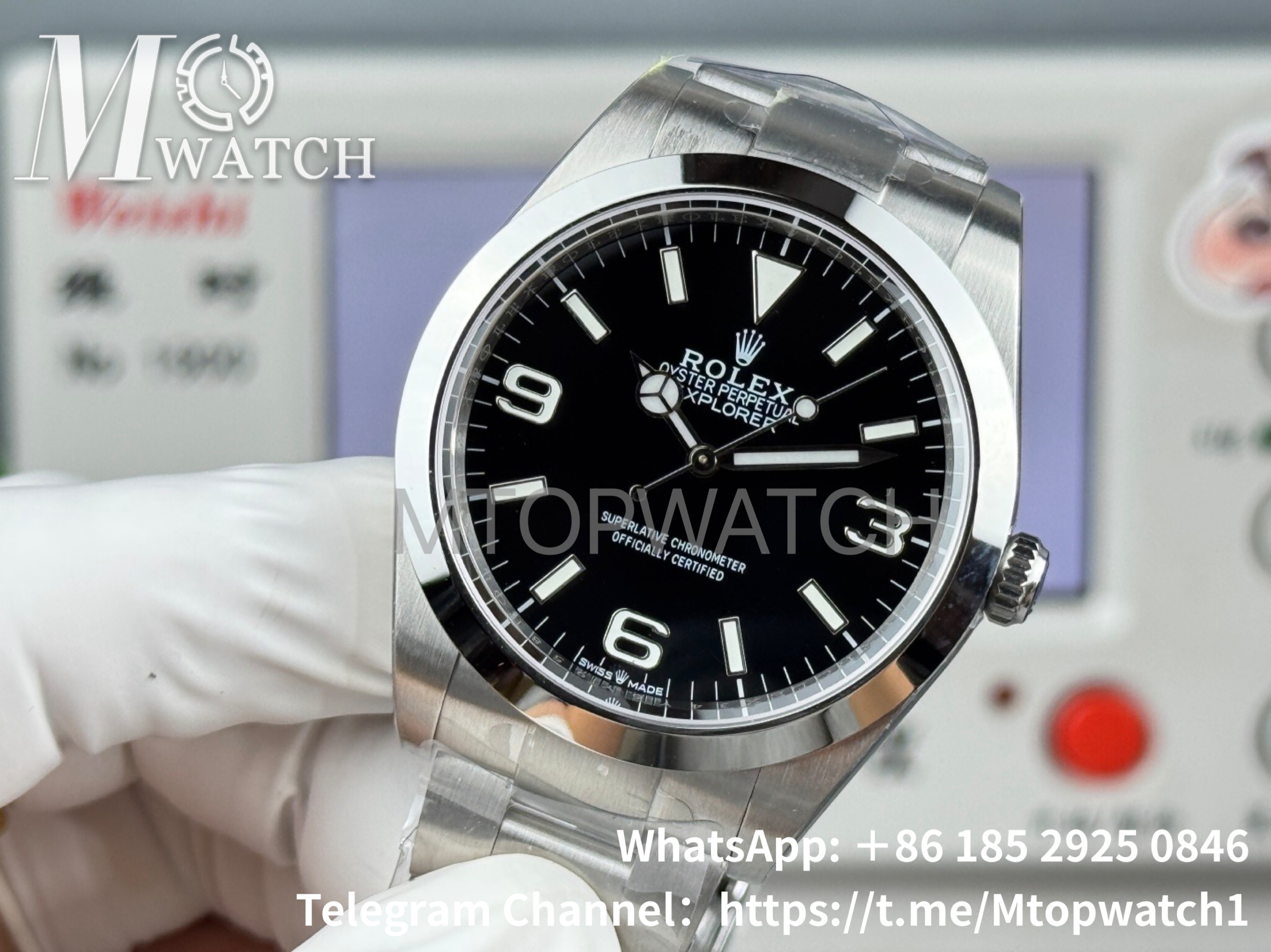 ROLEX - Explorer I 224270 40mm SS/SS Black Dial VSF VS3230