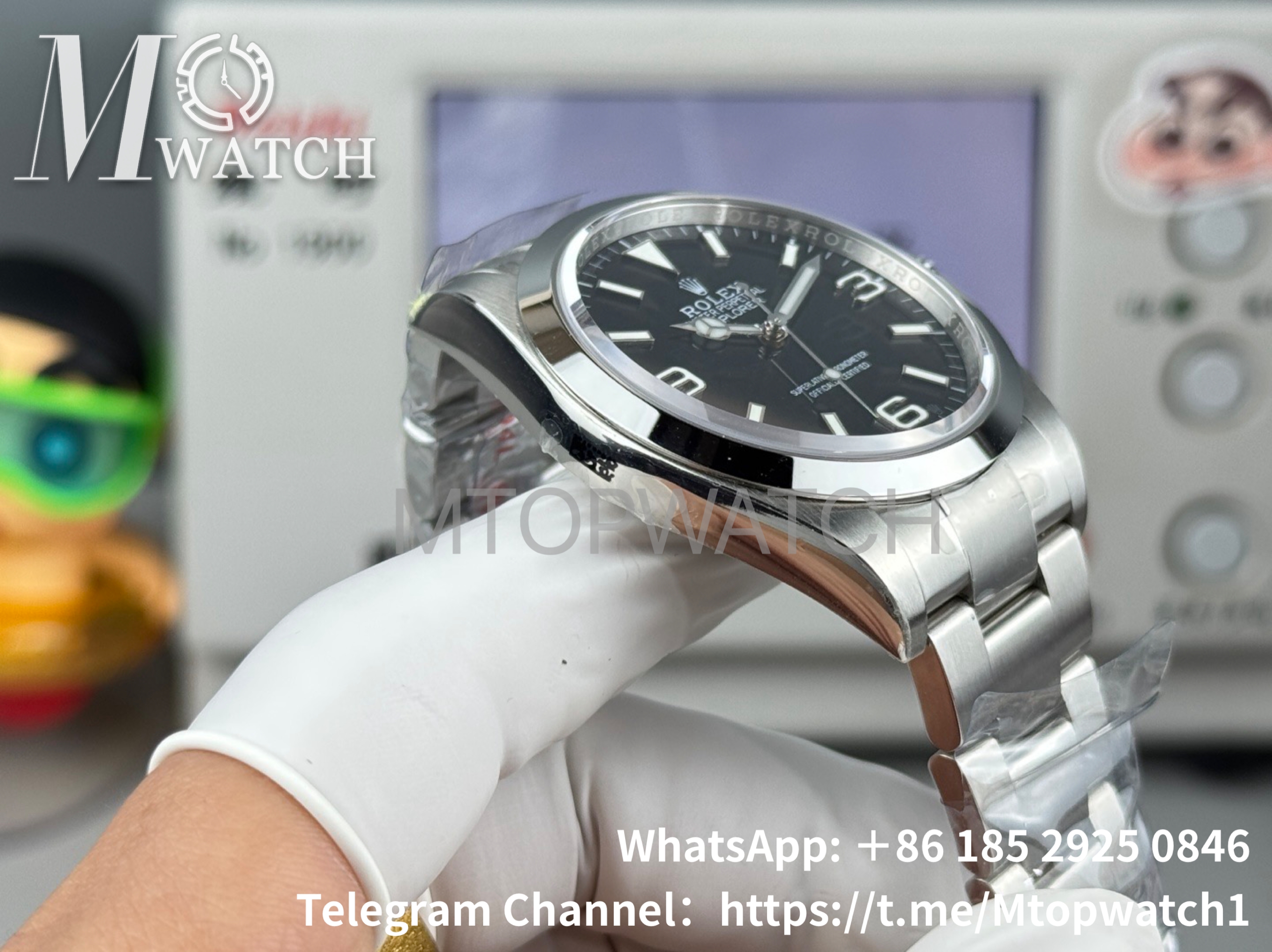 ROLEX - Explorer I 224270 40mm SS/SS Black Dial VSF VS3230