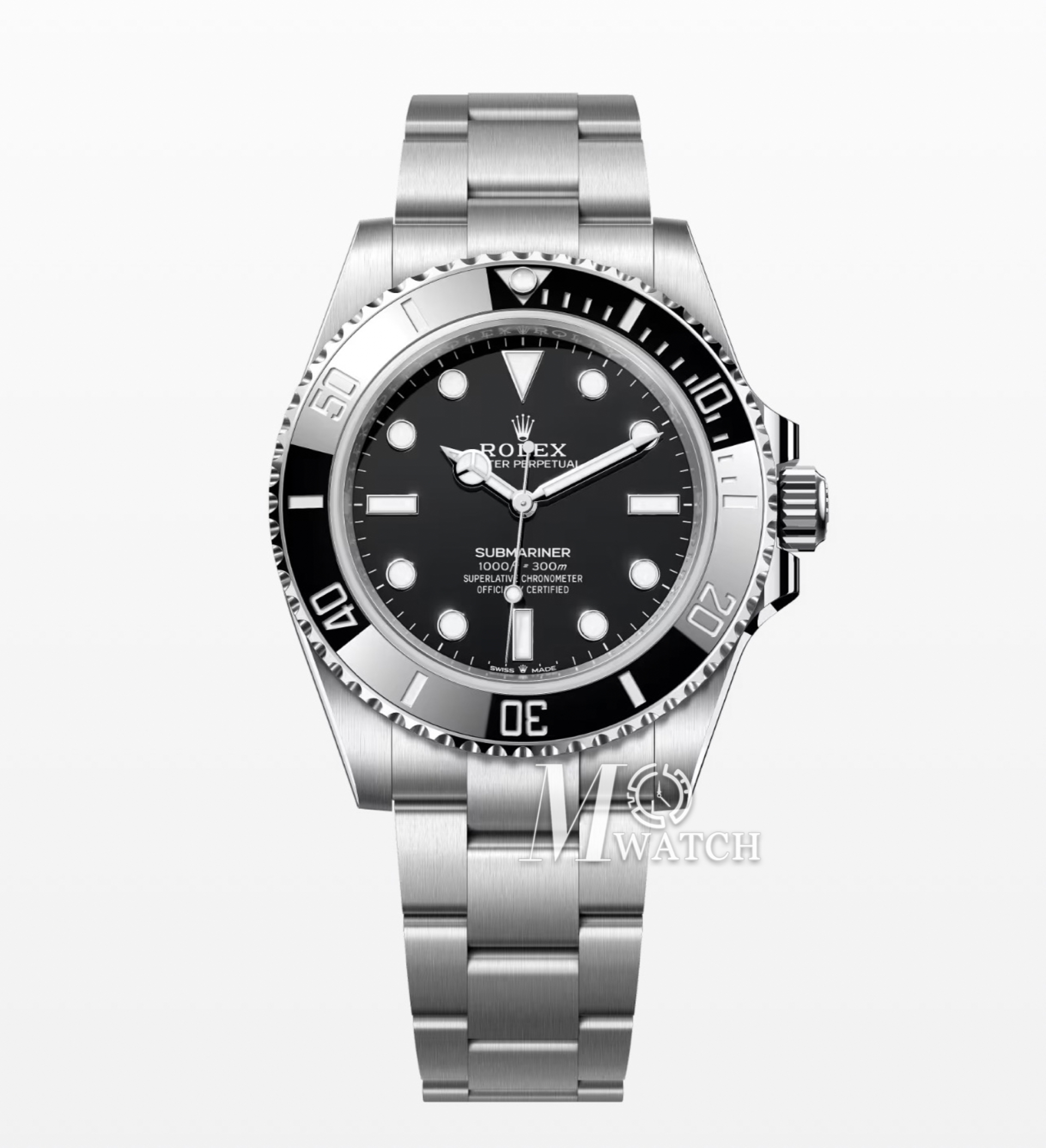 ROLEX - Super Clone Submariner 124060LN 41mm No Date Clean 904L SS Black Dial VSF  DD3230