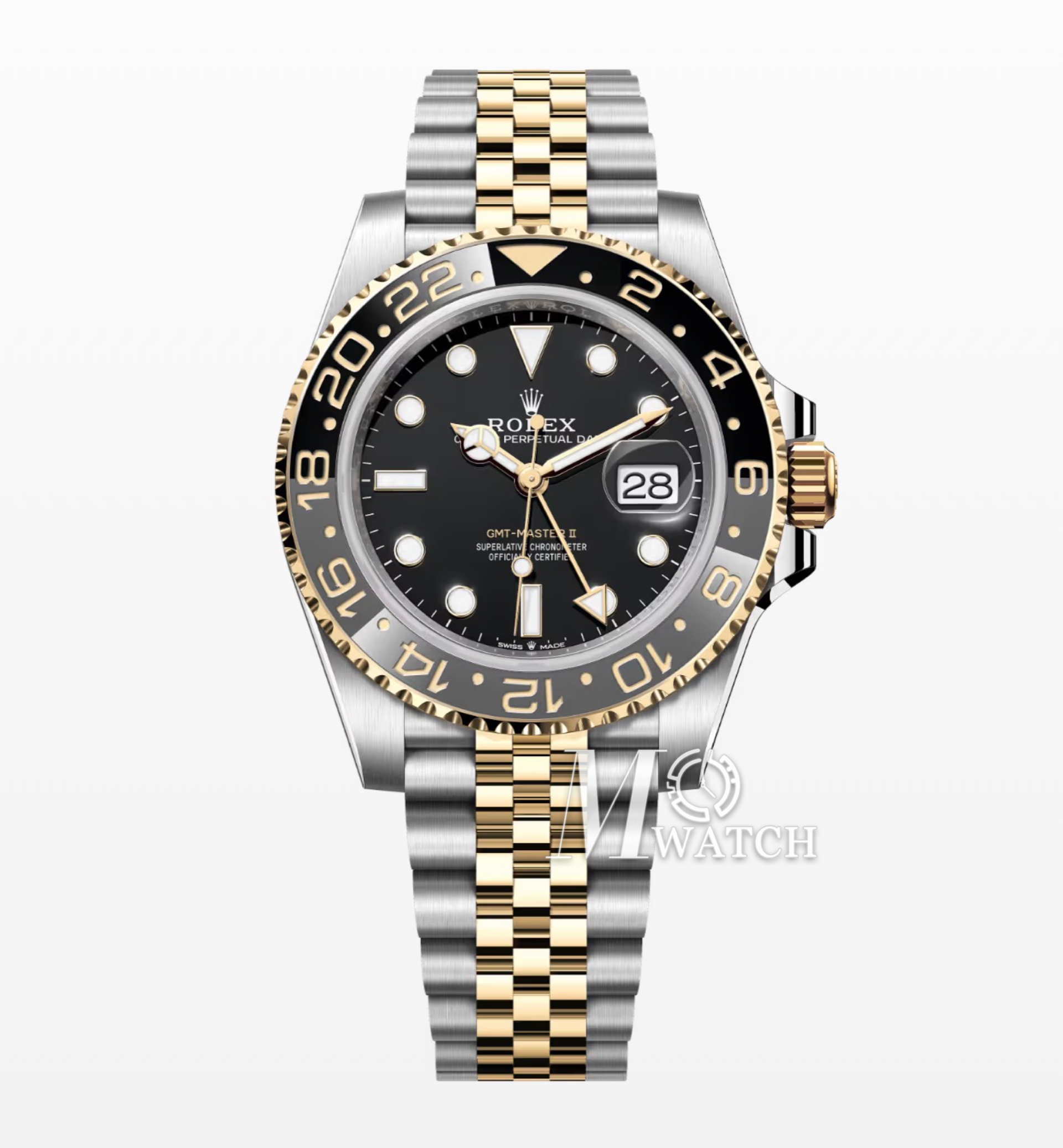 ROLEX - GMT Master II 126713GRNR Zombie Jubilee 40mm SS/YG Black Dial VSF DD3285