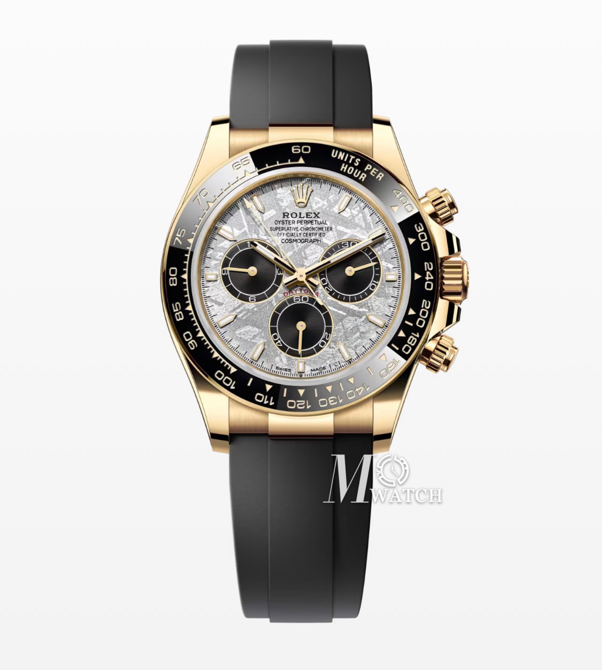 RROLEX - Daytona Cosmograph 116518 40mm YG/RU Meteorite/Black VSF