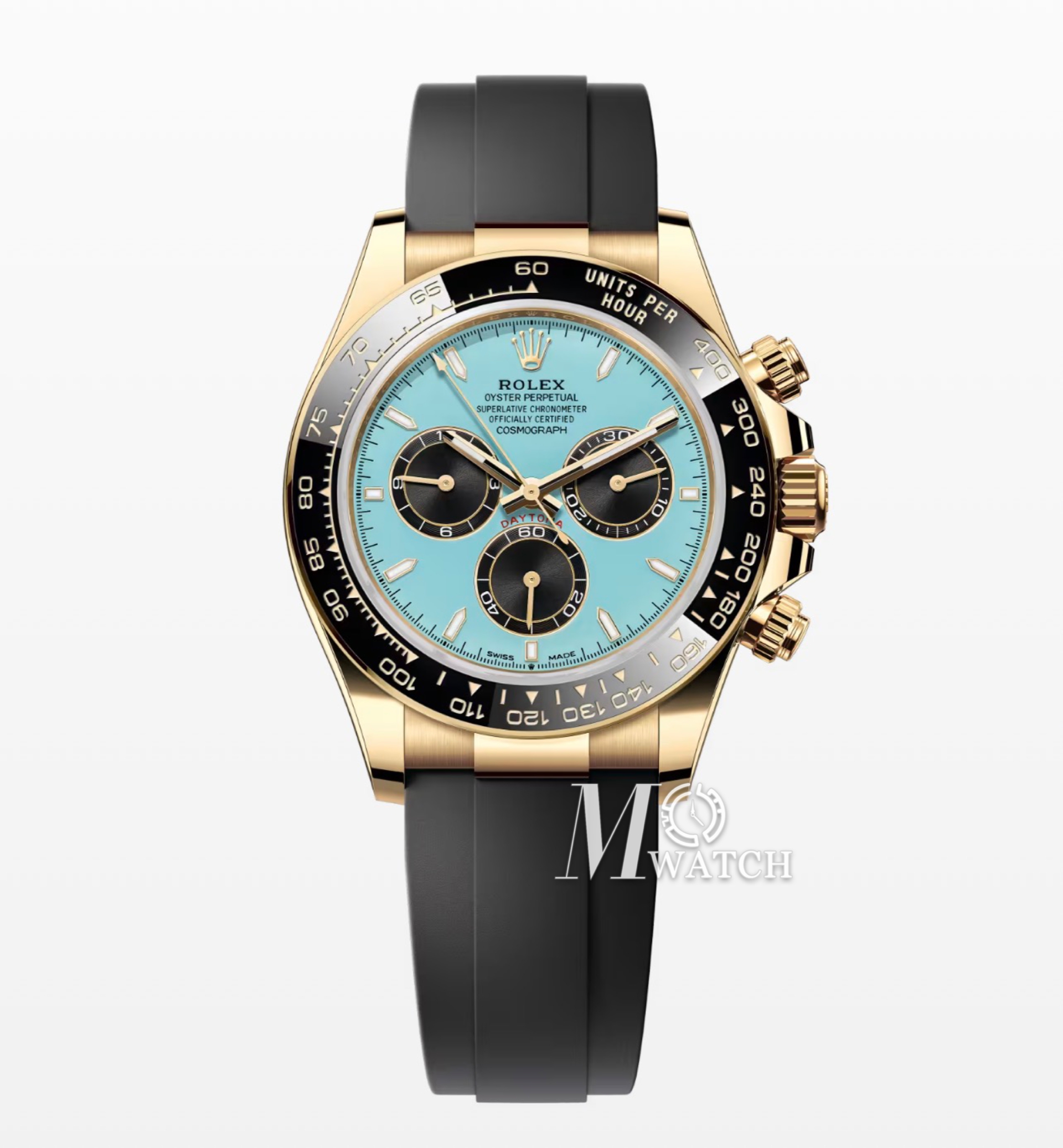 ROLEX - SUPER CLONE Cosmograph Daytona 126518 40mm YG/RU Tiffany/Black VSF DD4131