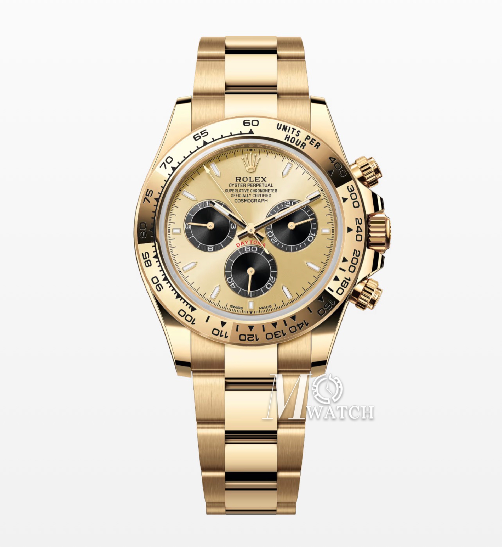 ROLEX - SUPER CLONE Daytona 116508 40mm YG/YG Gold Dial VSF DD4130