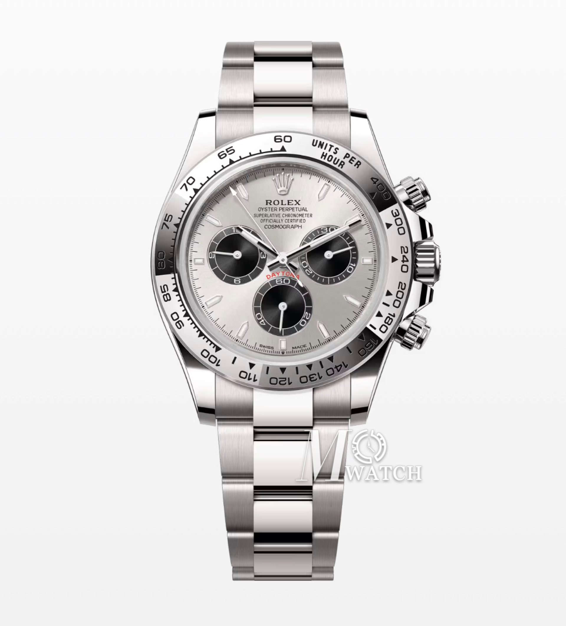 ROLEX - SUPER CLONE Daytona 116509 40mm SS/SS Grey/Blk VSF V3 DD4130 Super Clone