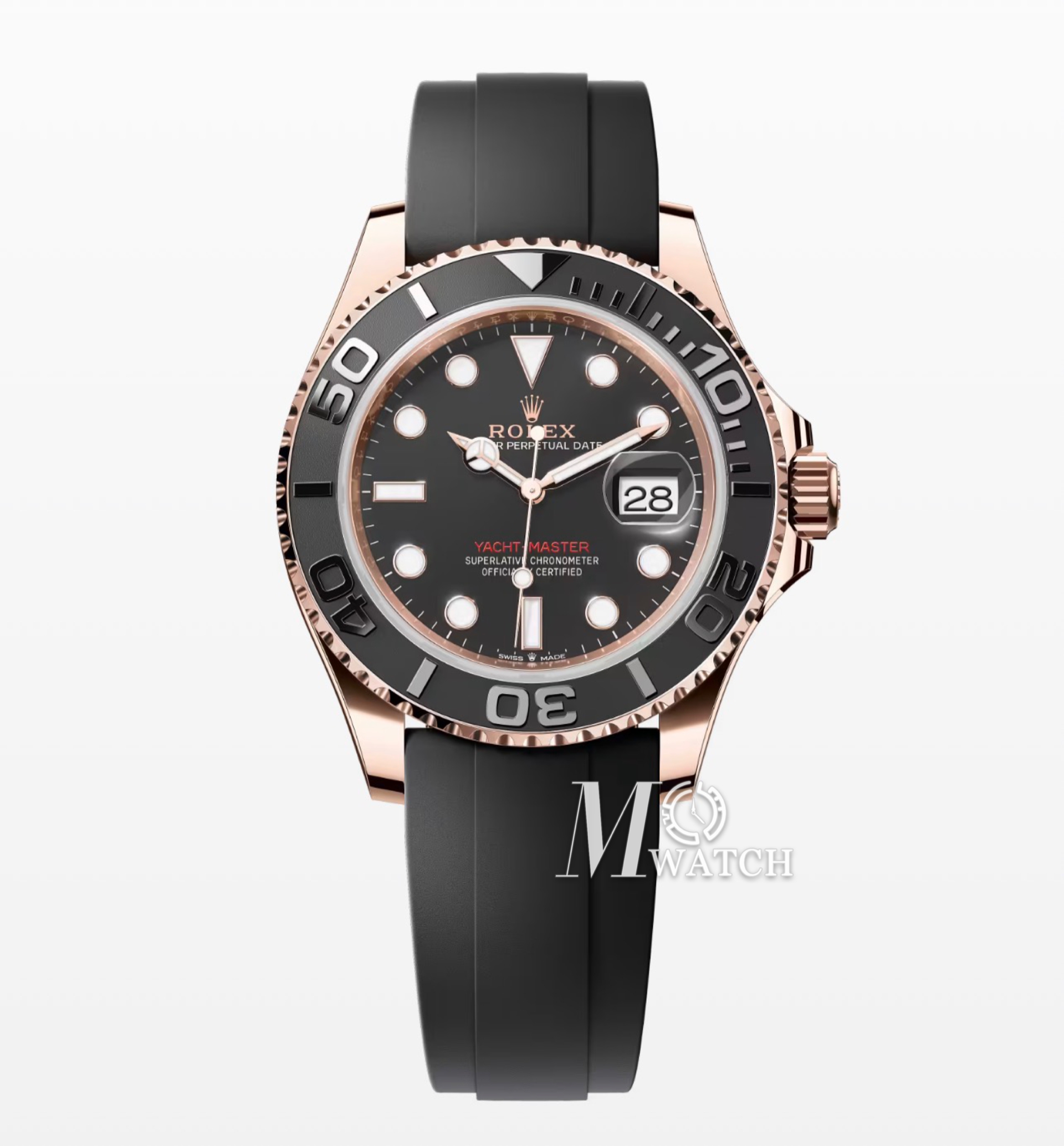 ROLEX - Yacht-Master 126655 40mm RG/RU Black/Dot VSF DD3235