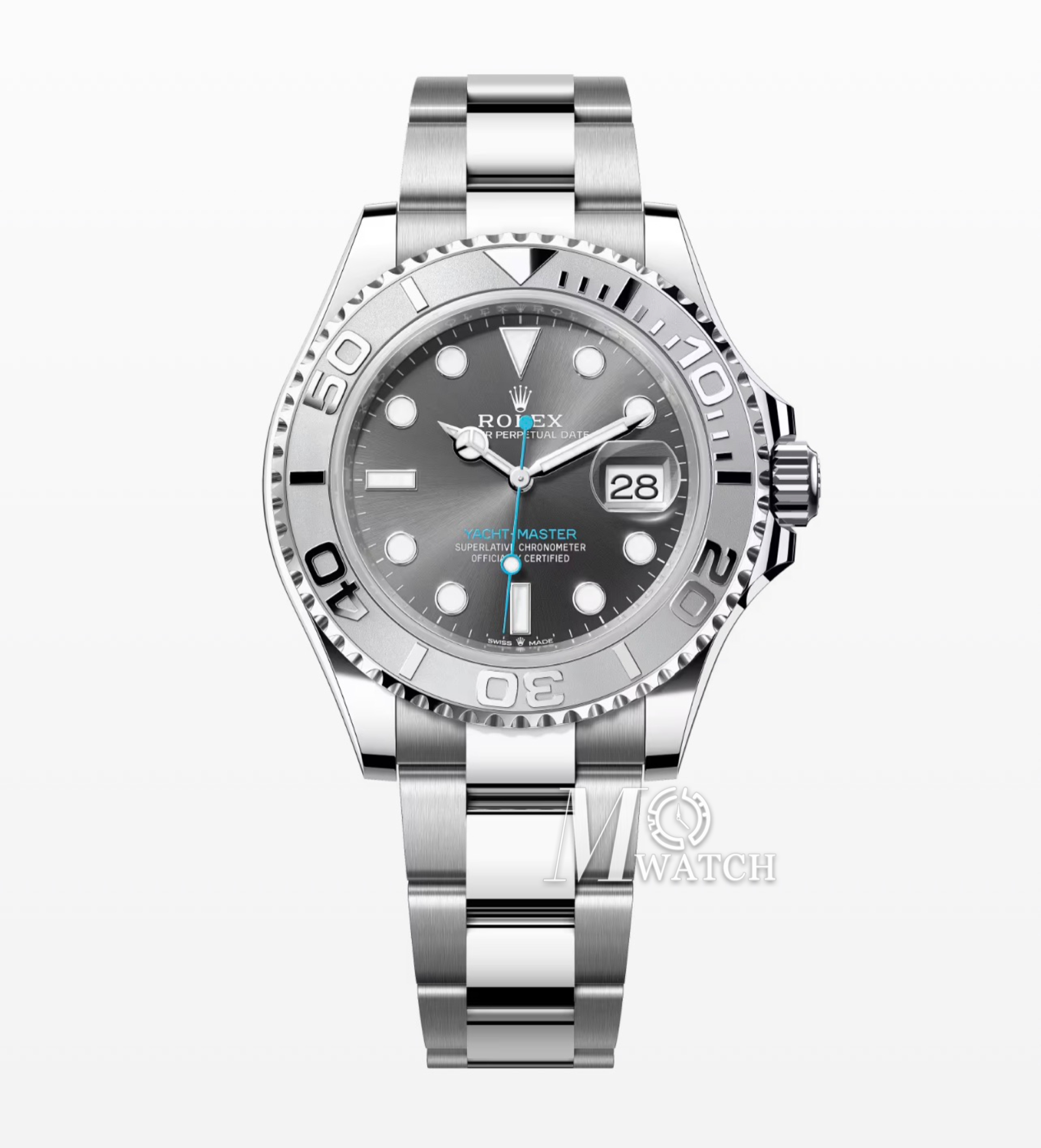 ROLEX - SUPER CLONE Yacht-Master 126622 40mm SS/SS Grey/Dot VSF DD3235