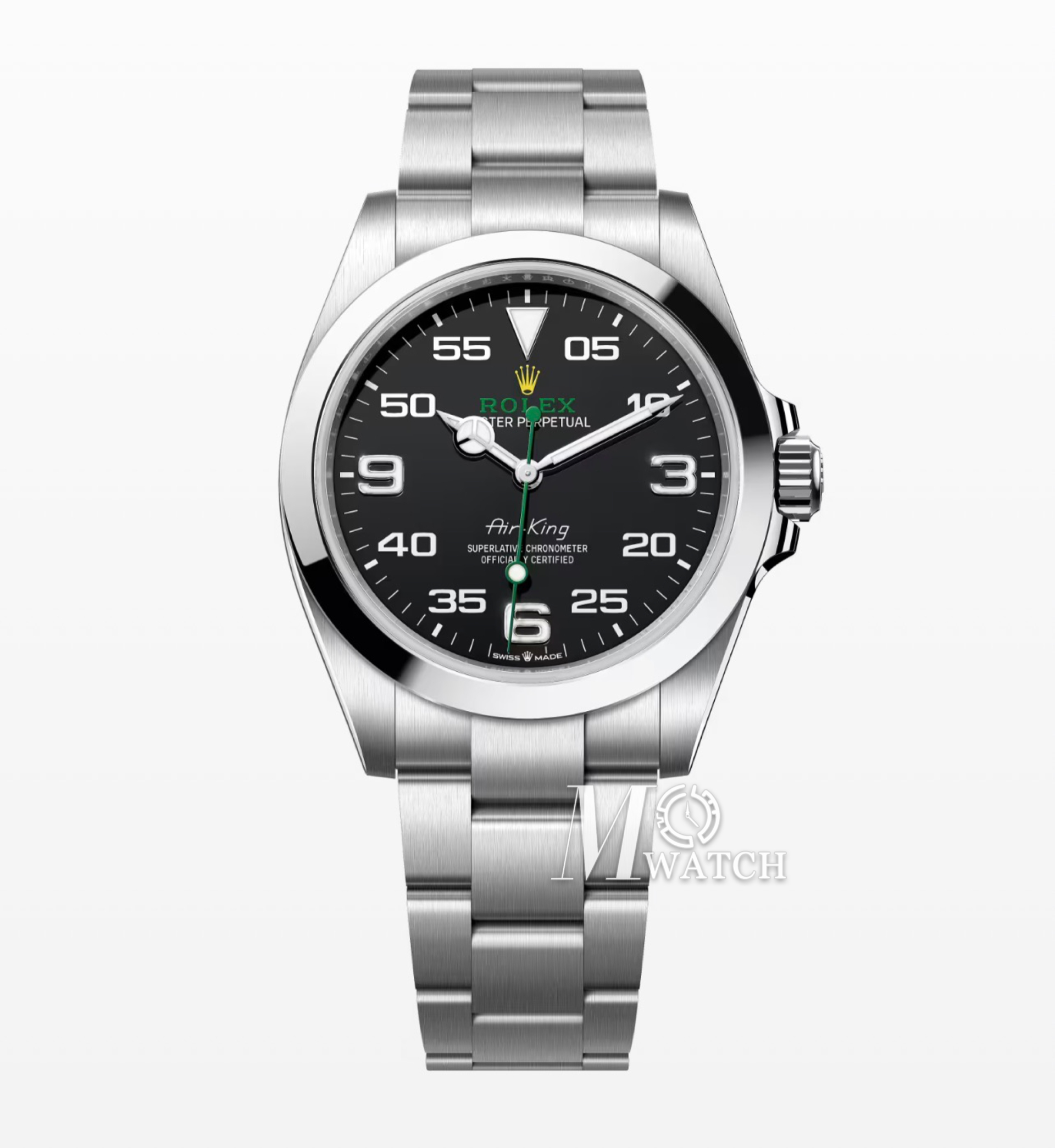 ROLEX - Air King 126900 40mm SS/SS Black Dial VSF VS3230
