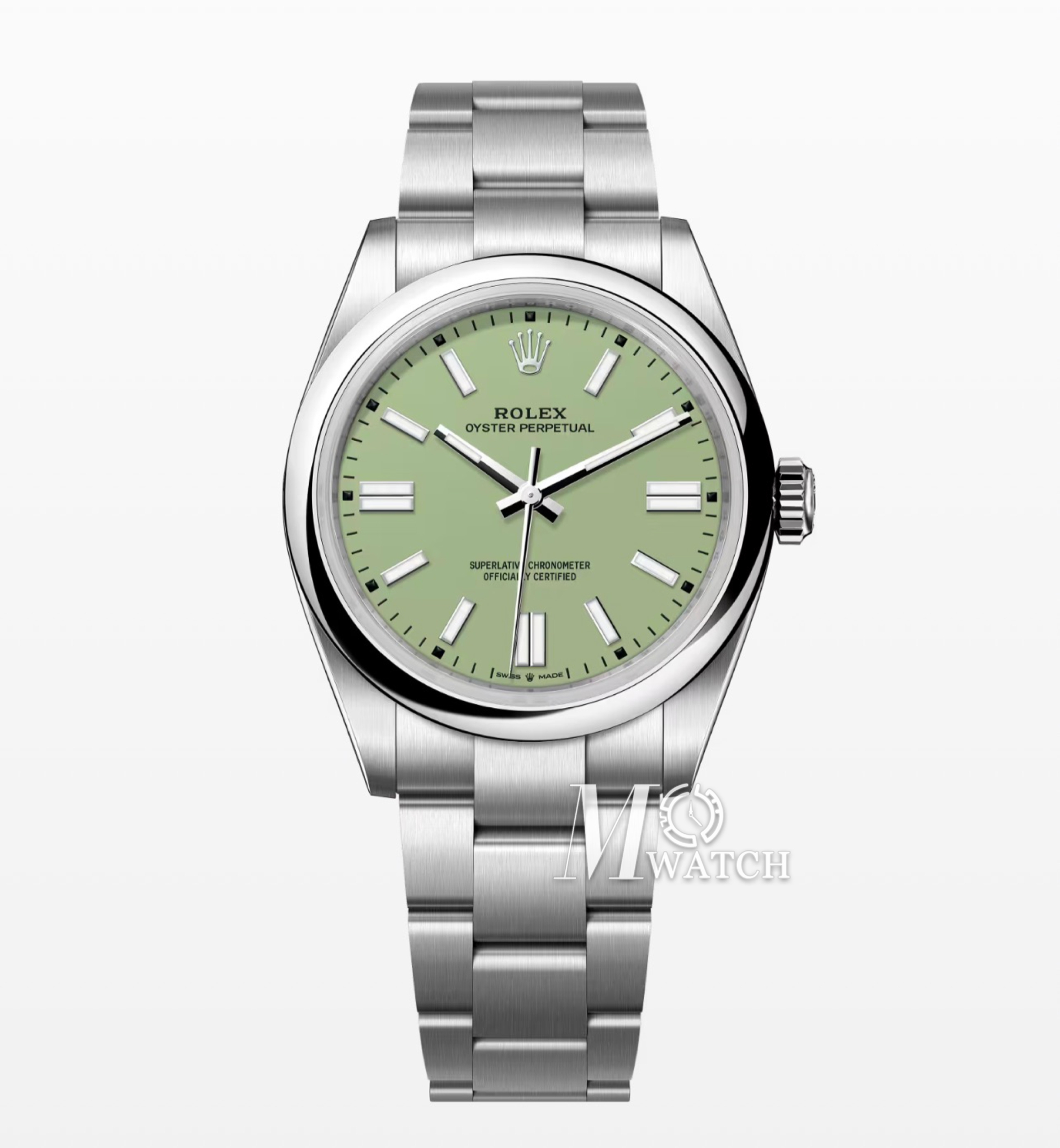 ROLEX - Oyster Perpetual 134300 41mm SS/SS Pistachio Dial VSF VS3230