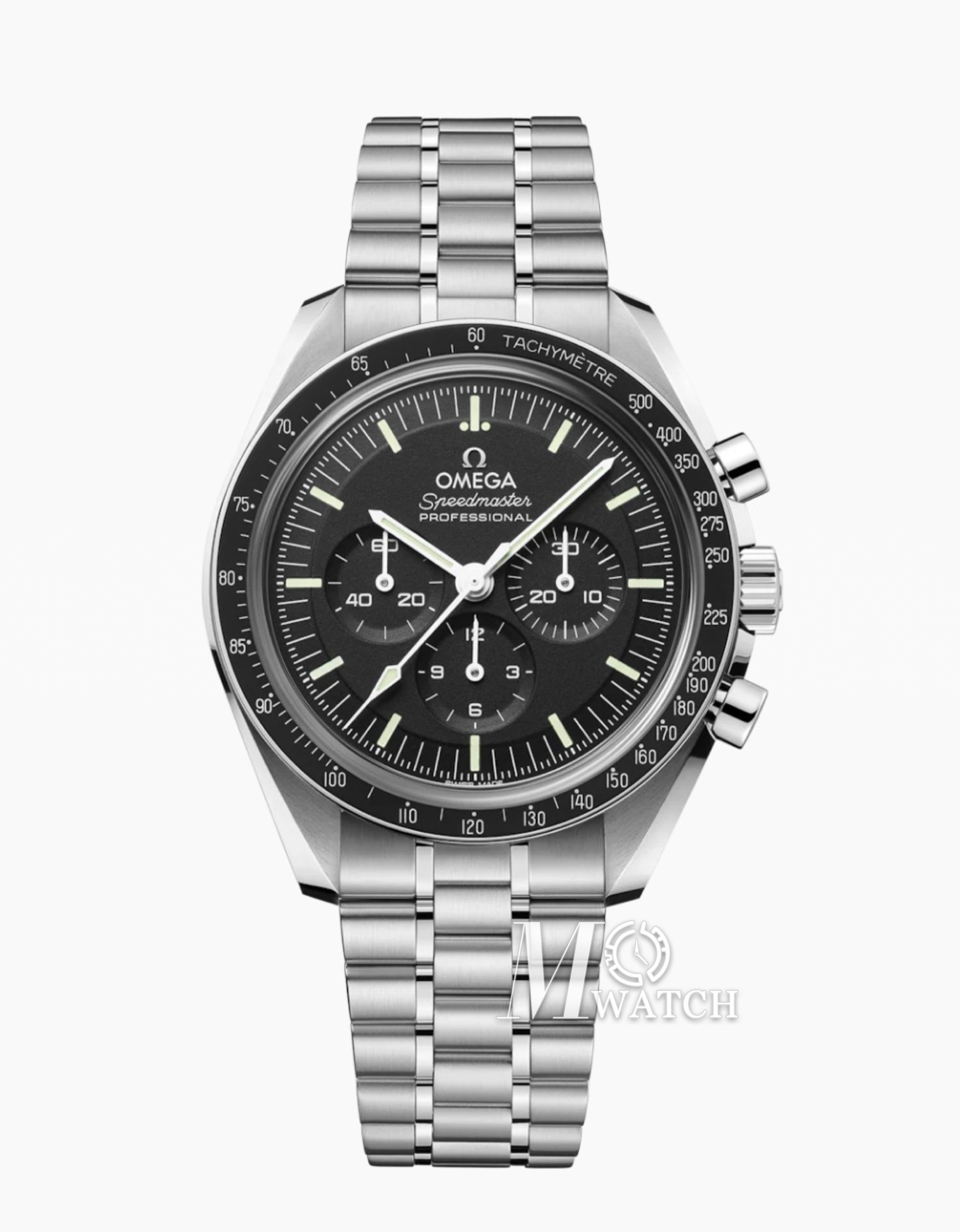 OMEGA - SUPER CLONE Speed Master 42mm SS/SS Black Texture Dial VSF 8800