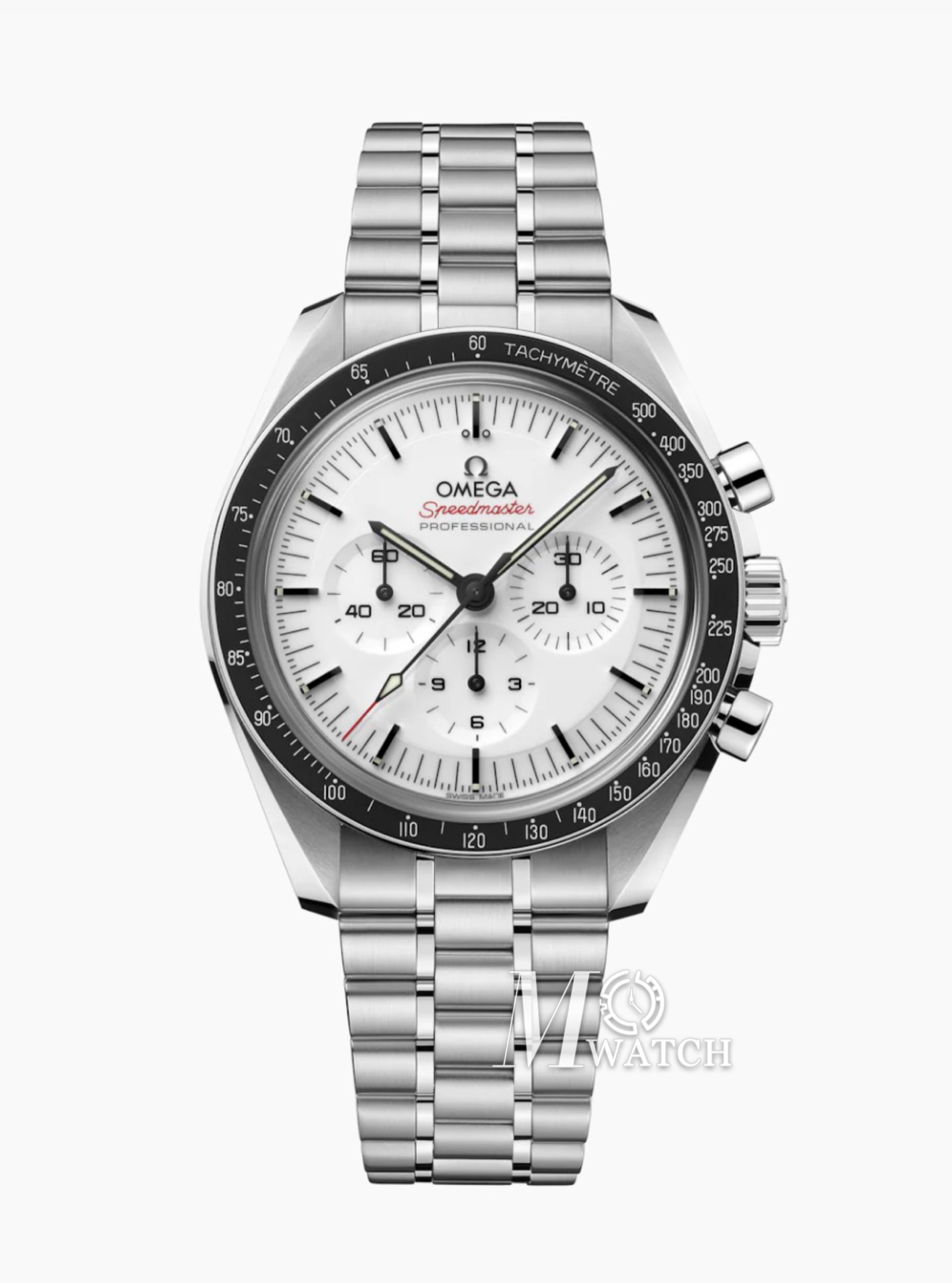 OMEGA - SUPER CLONE Speed Master 42mm SS/SS White Texture Dial VSF 8800