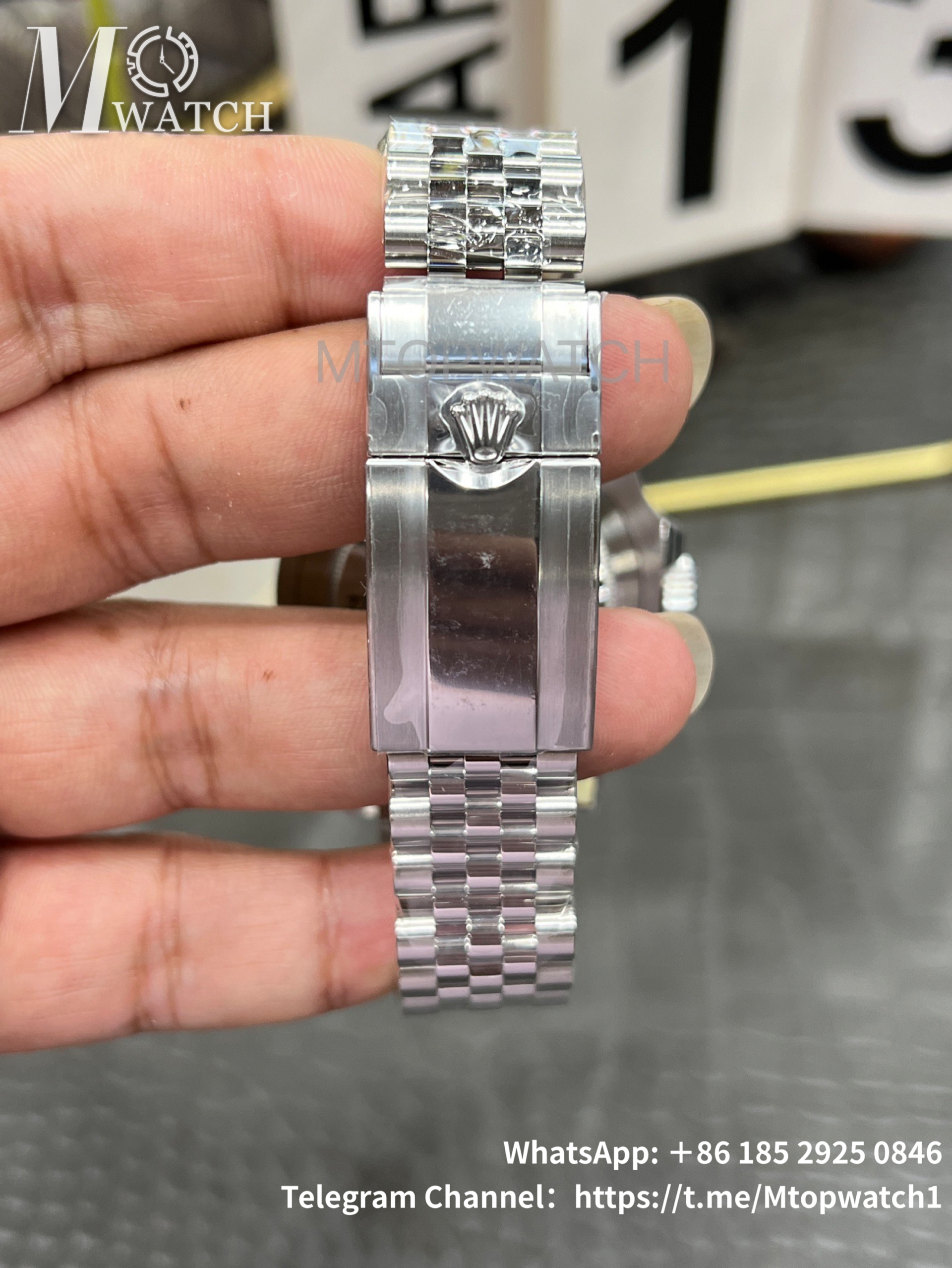 ROLEX - SUPER CLONE GMT Master II 126710 Bruce Wayne 40mm Jubilee SS/SS Black Dial VSF V3 DD3285