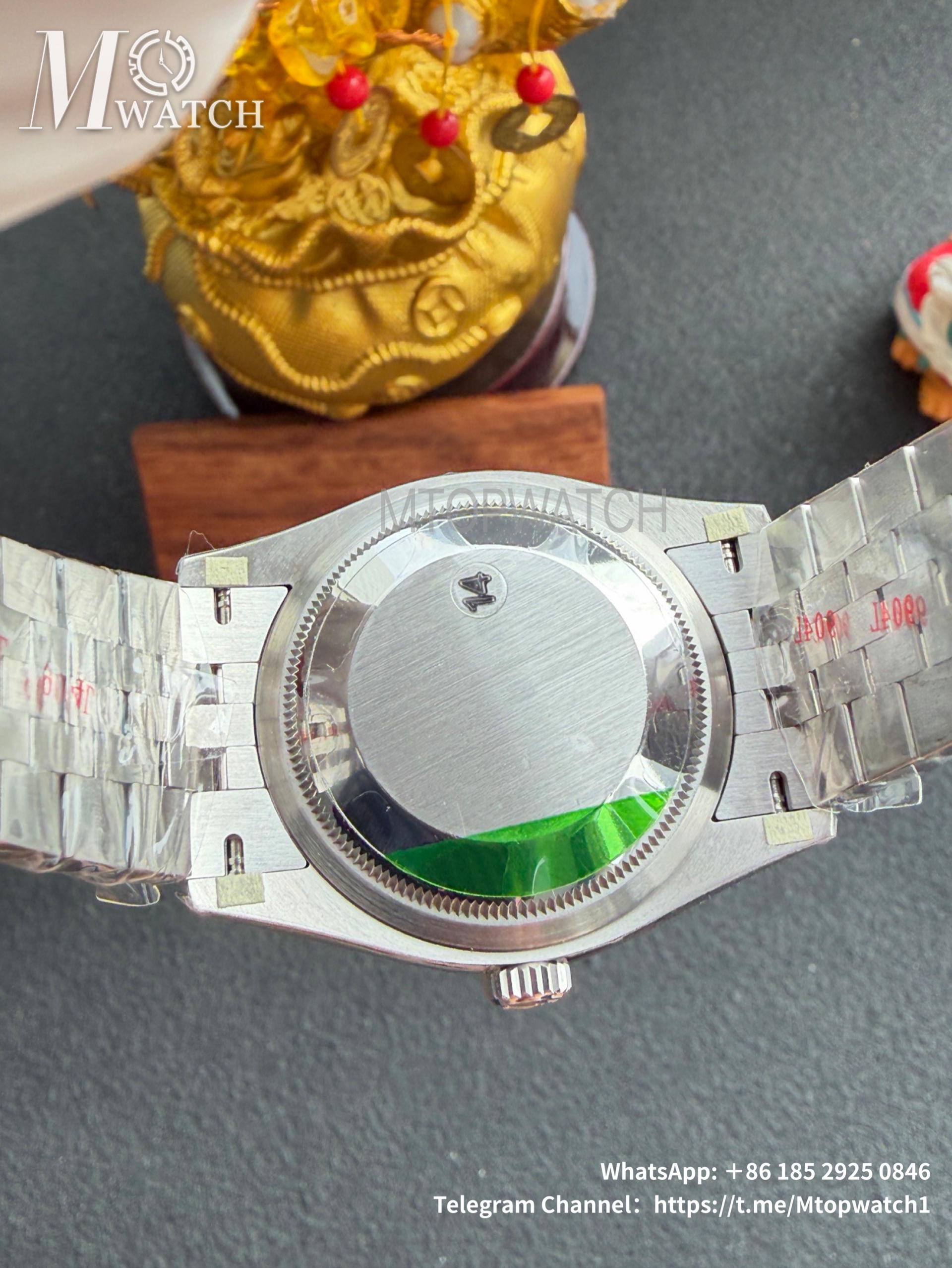 ROLEX - DateJust 126334 41mm Jubilee SS/SS Green/Stk VSF VS3235