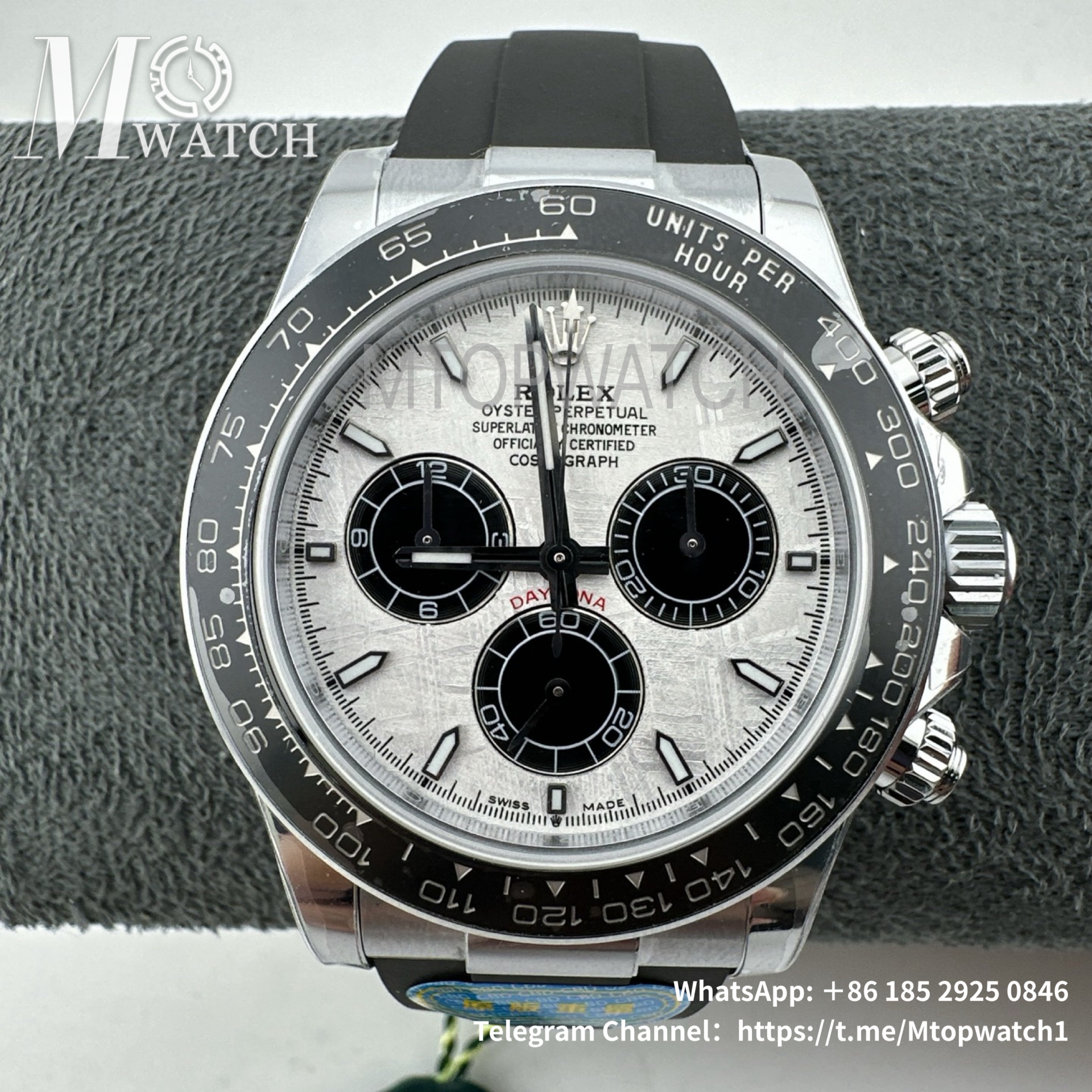 ROLEX - Daytona Cosmograph 126519LN 40mm SS/RU Meteorite/Black 3CF DD4131