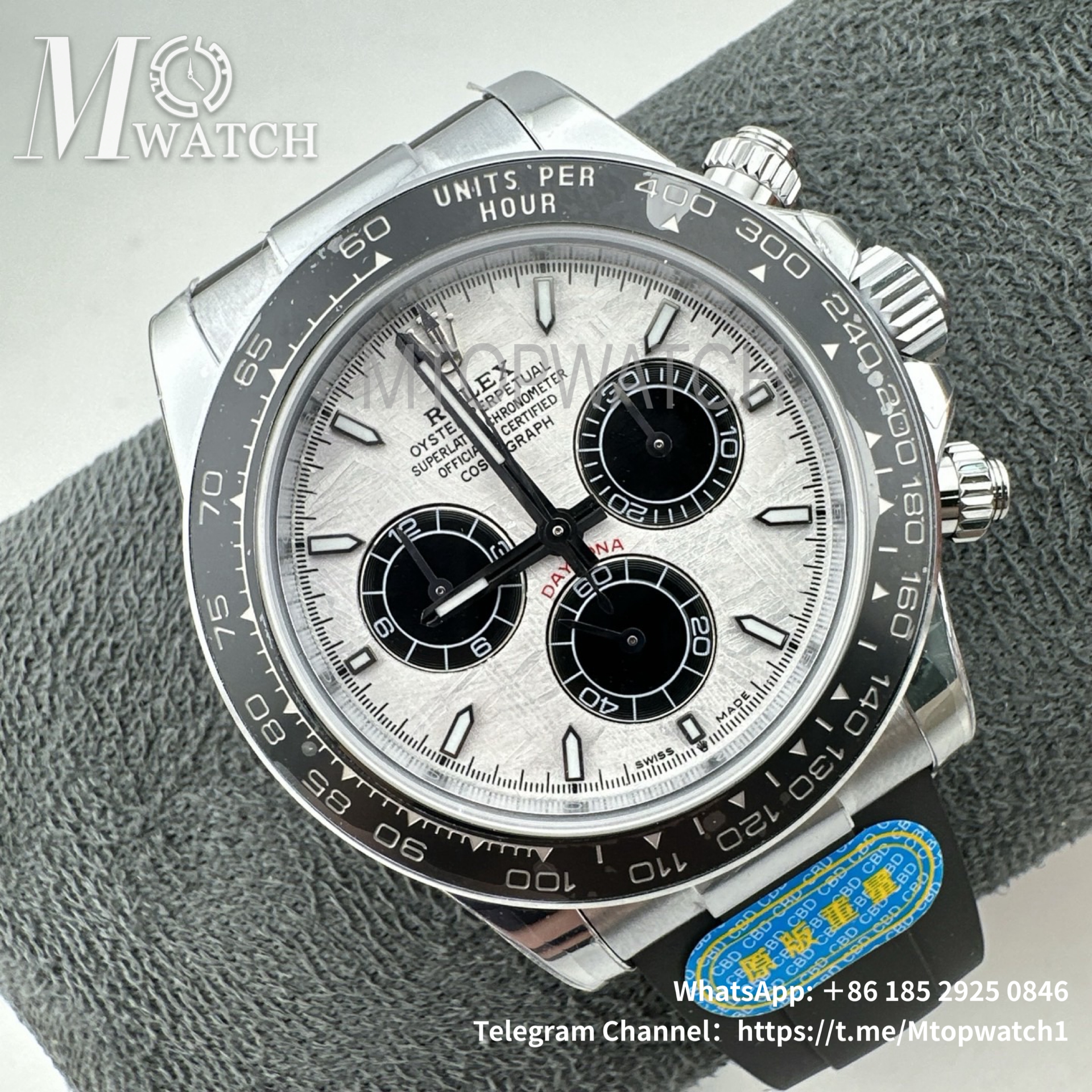 ROLEX - Daytona Cosmograph 126519LN 40mm SS/RU Meteorite/Black 3CF DD4131