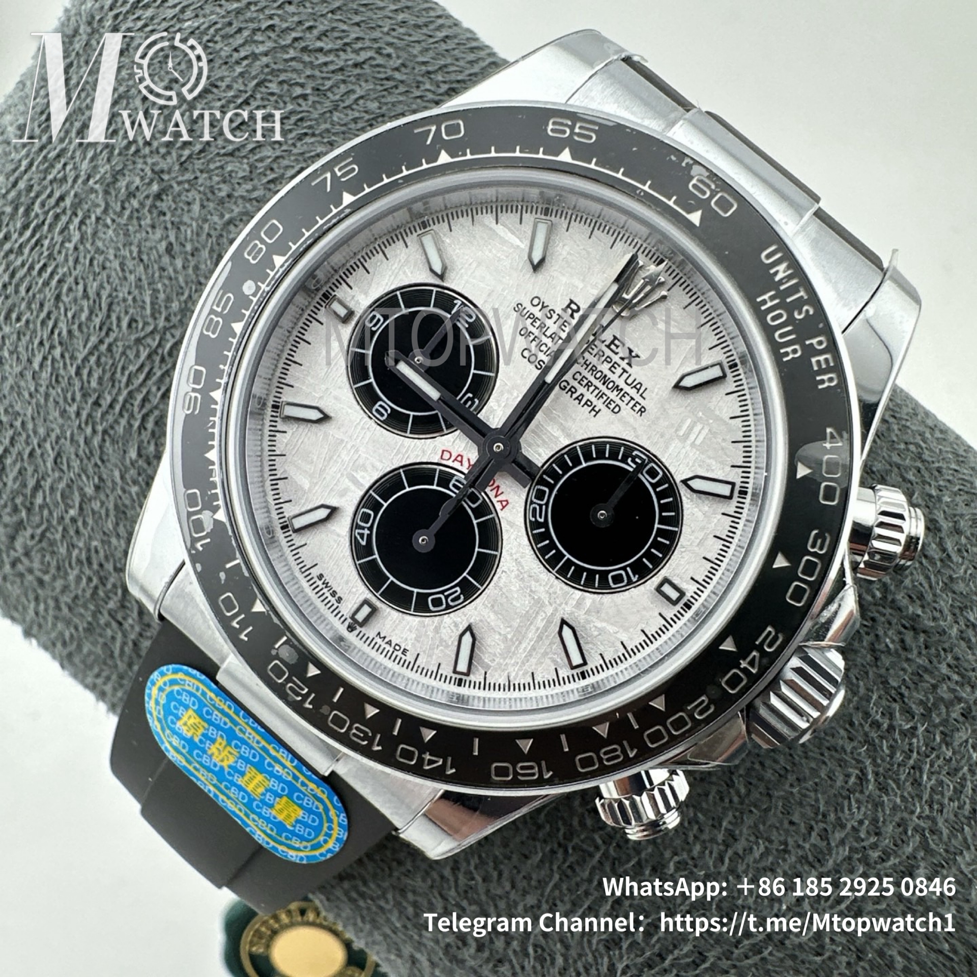 ROLEX - Daytona Cosmograph 126519LN 40mm SS/RU Meteorite/Black 3CF DD4131