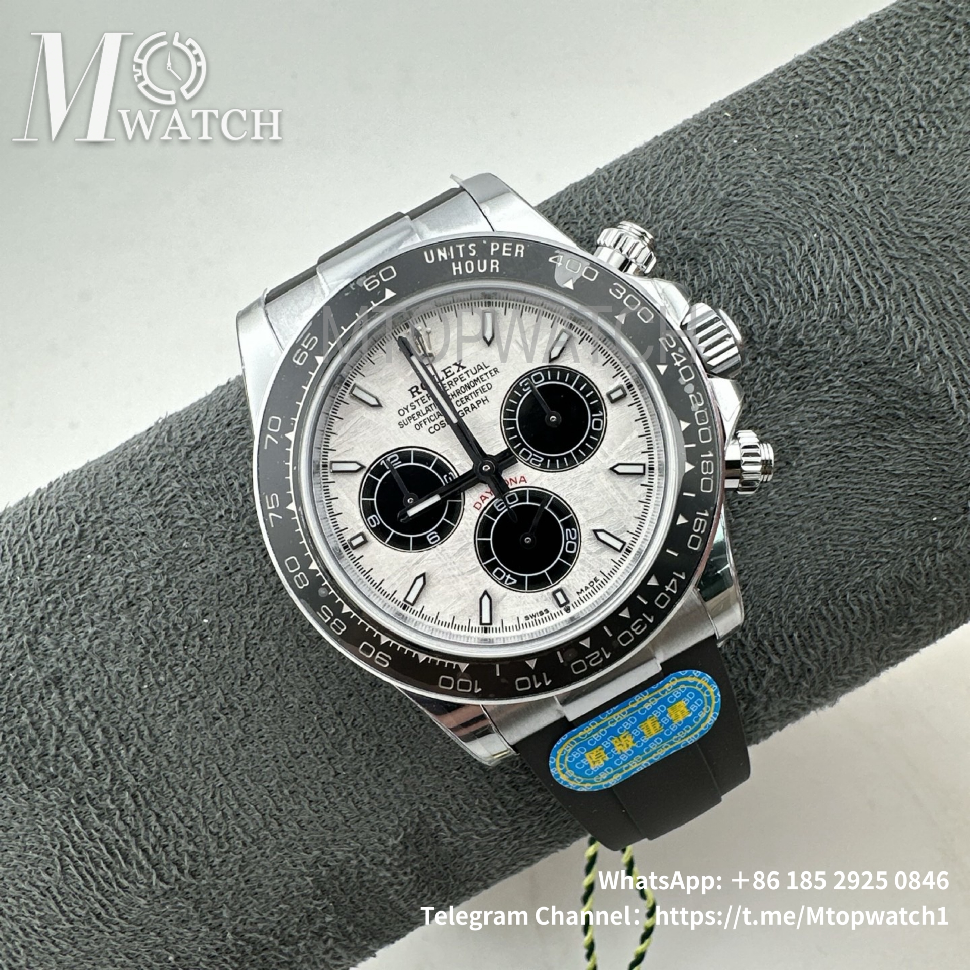 ROLEX - Daytona Cosmograph 126519LN 40mm SS/RU Meteorite/Black 3CF DD4131