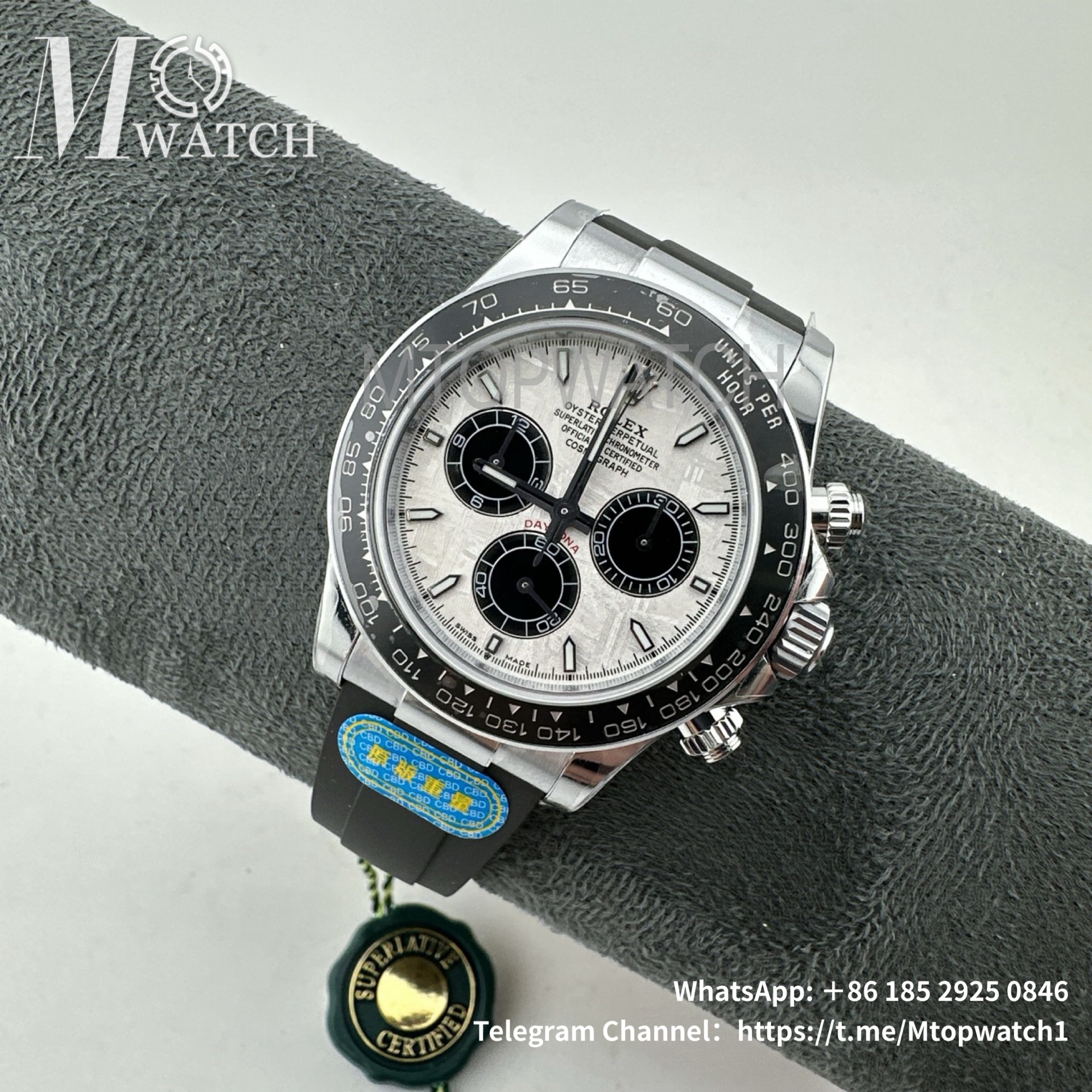 ROLEX - Daytona Cosmograph 126519LN 40mm SS/RU Meteorite/Black 3CF DD4131