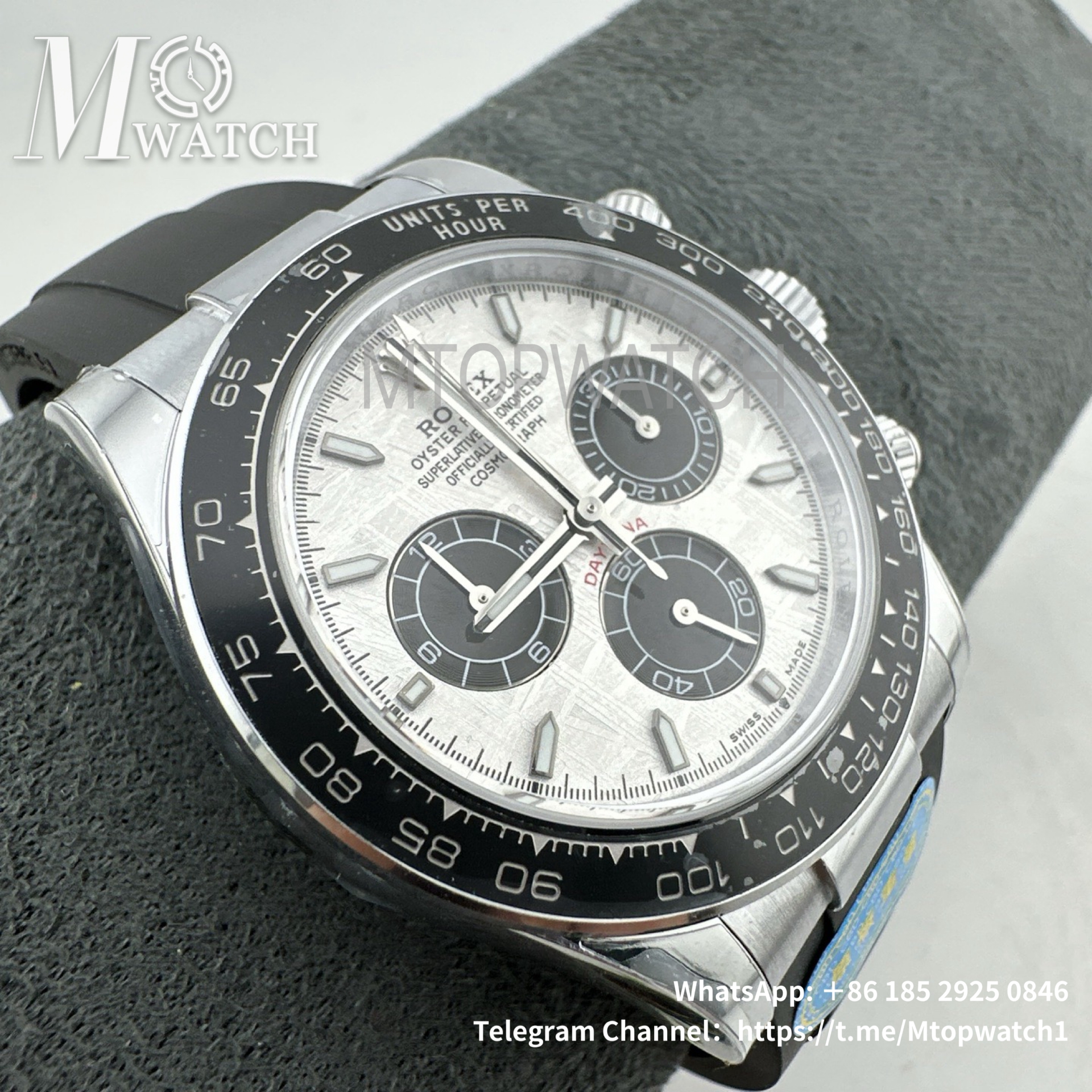 ROLEX - Daytona Cosmograph 126519LN 40mm SS/RU Meteorite/Black 3CF DD4131