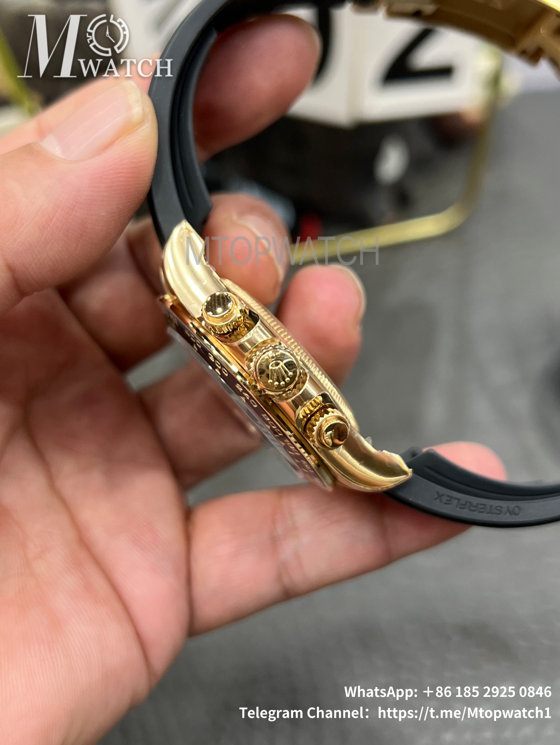 ROLEX - Super Clone Daytona 126518 40mm YG/RU VSF DD4131
