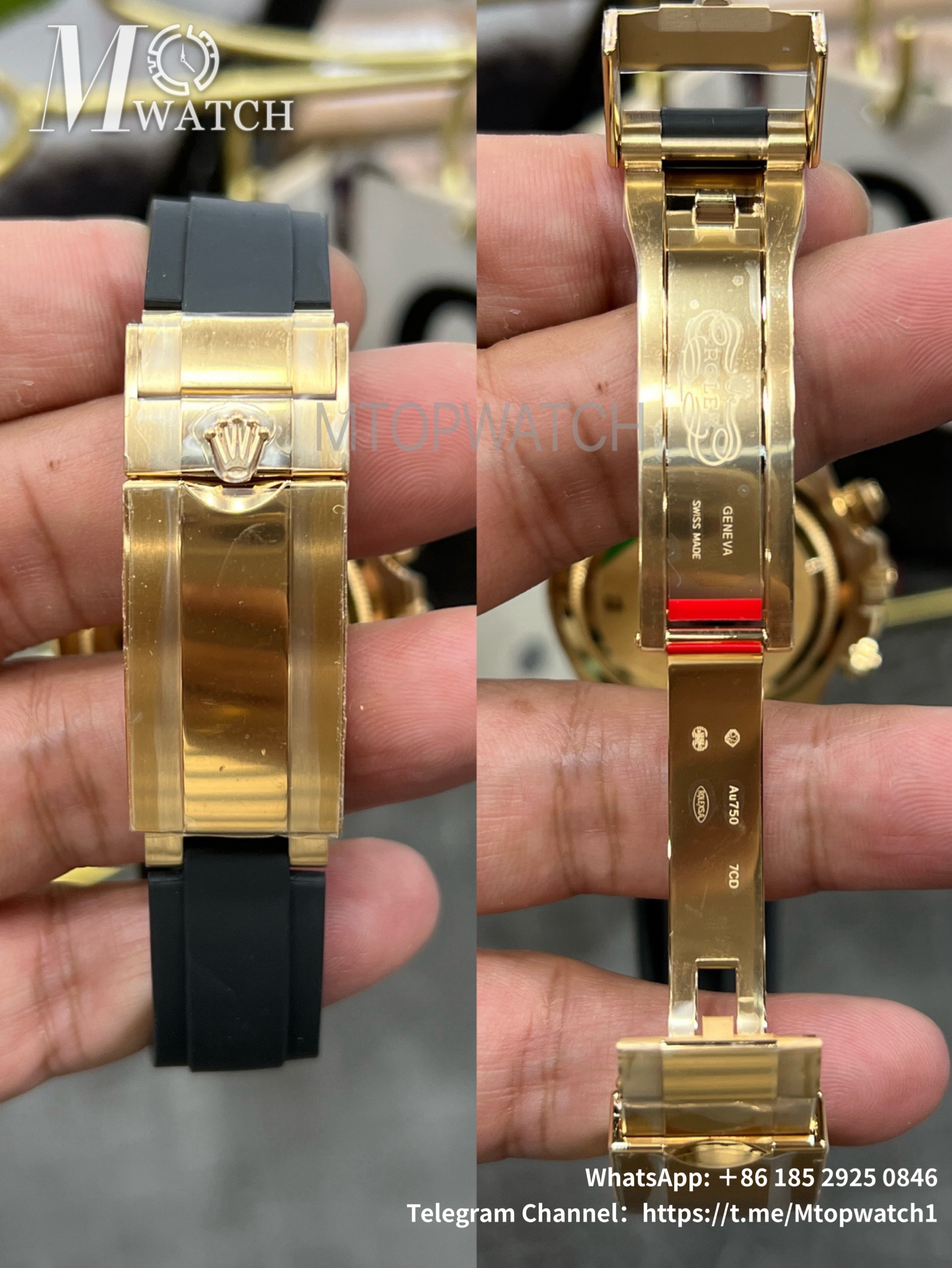 ROLEX - Super Clone Daytona 126518 40mm YG/RU VSF DD4131