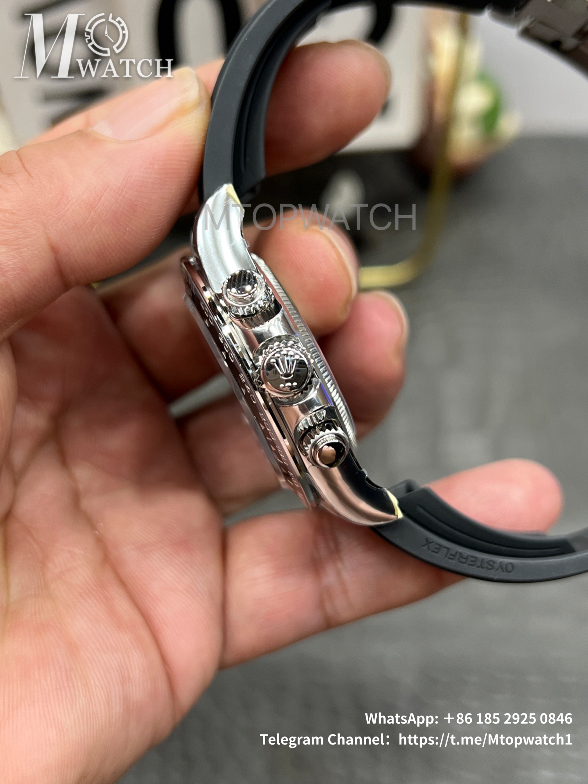 ROLEX - Super Clone Daytona 126519 40mm SS/RU Grey Dial VSF DD4131