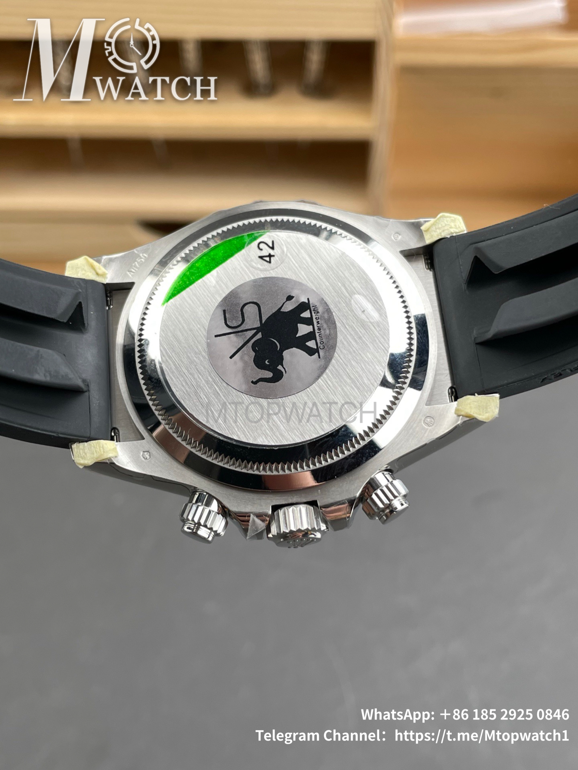 ROLEX - Super Clone Cosmograph Daytona 126519 40mm SS/RU Black VSF DD4131