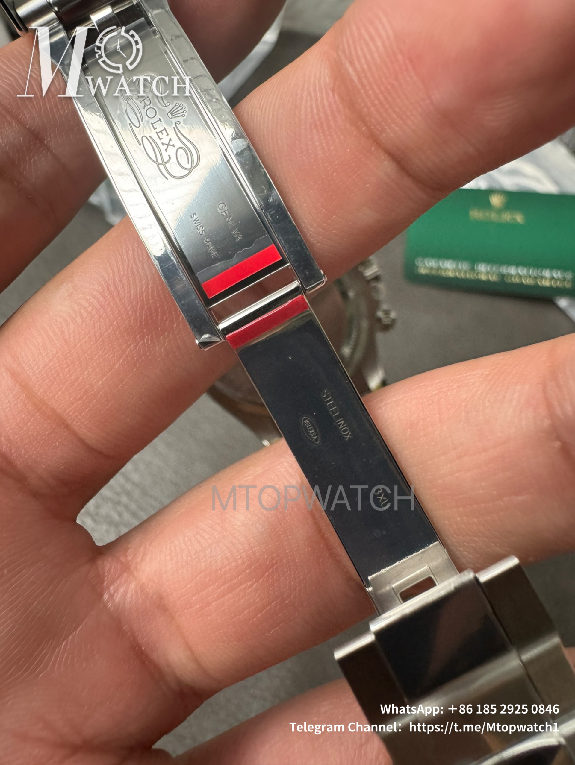 ROLEX - SUPER CLONE Daytona 126500 40mm SS Black Dial VSF DD4131