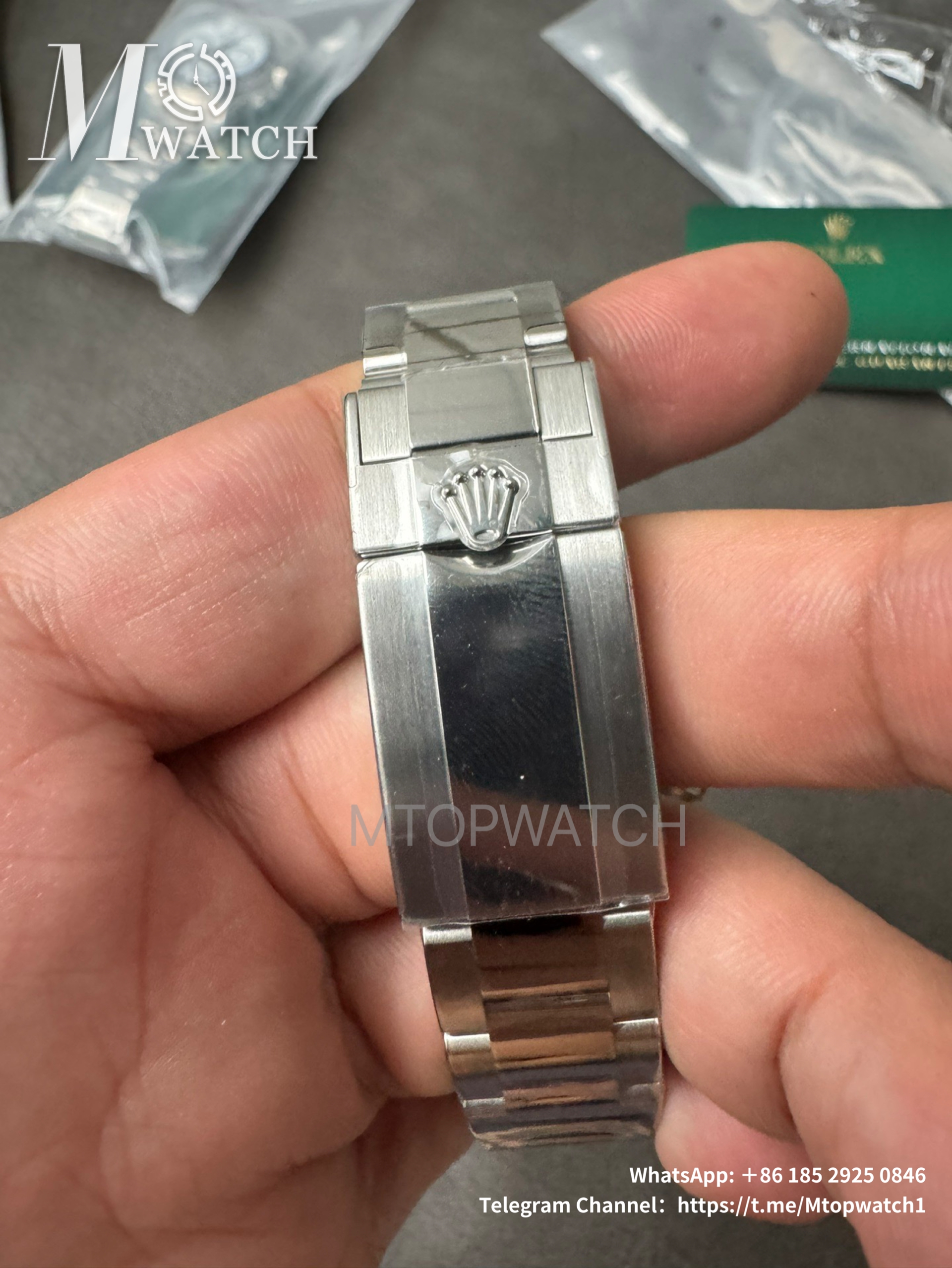ROLEX - SUPER CLONE Daytona 126500 40mm SS Black Dial VSF DD4131