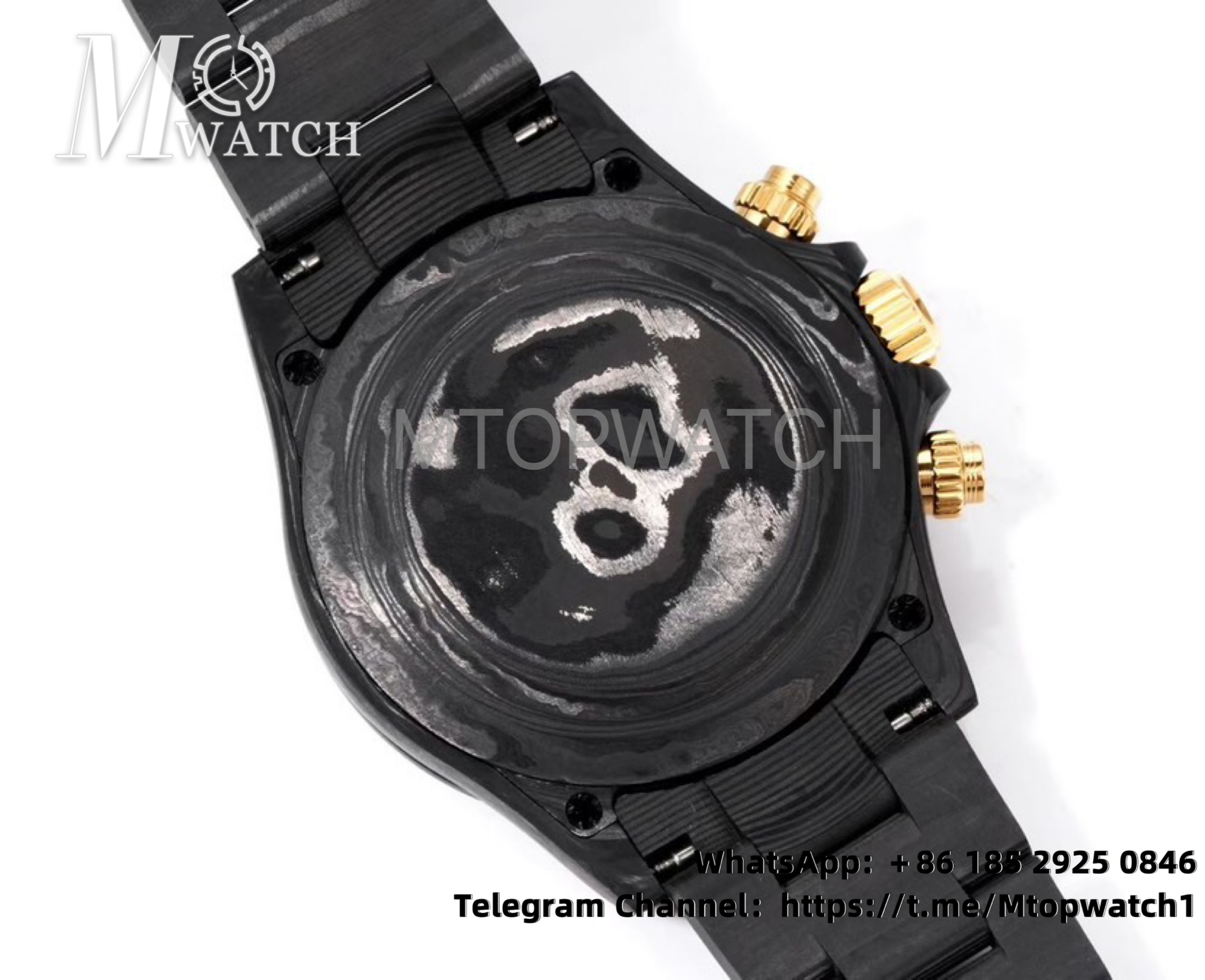 ROLEX - Daytona DIW 40mm Black Dial Carbon/NY Skeleton Dial NOOB DD4130