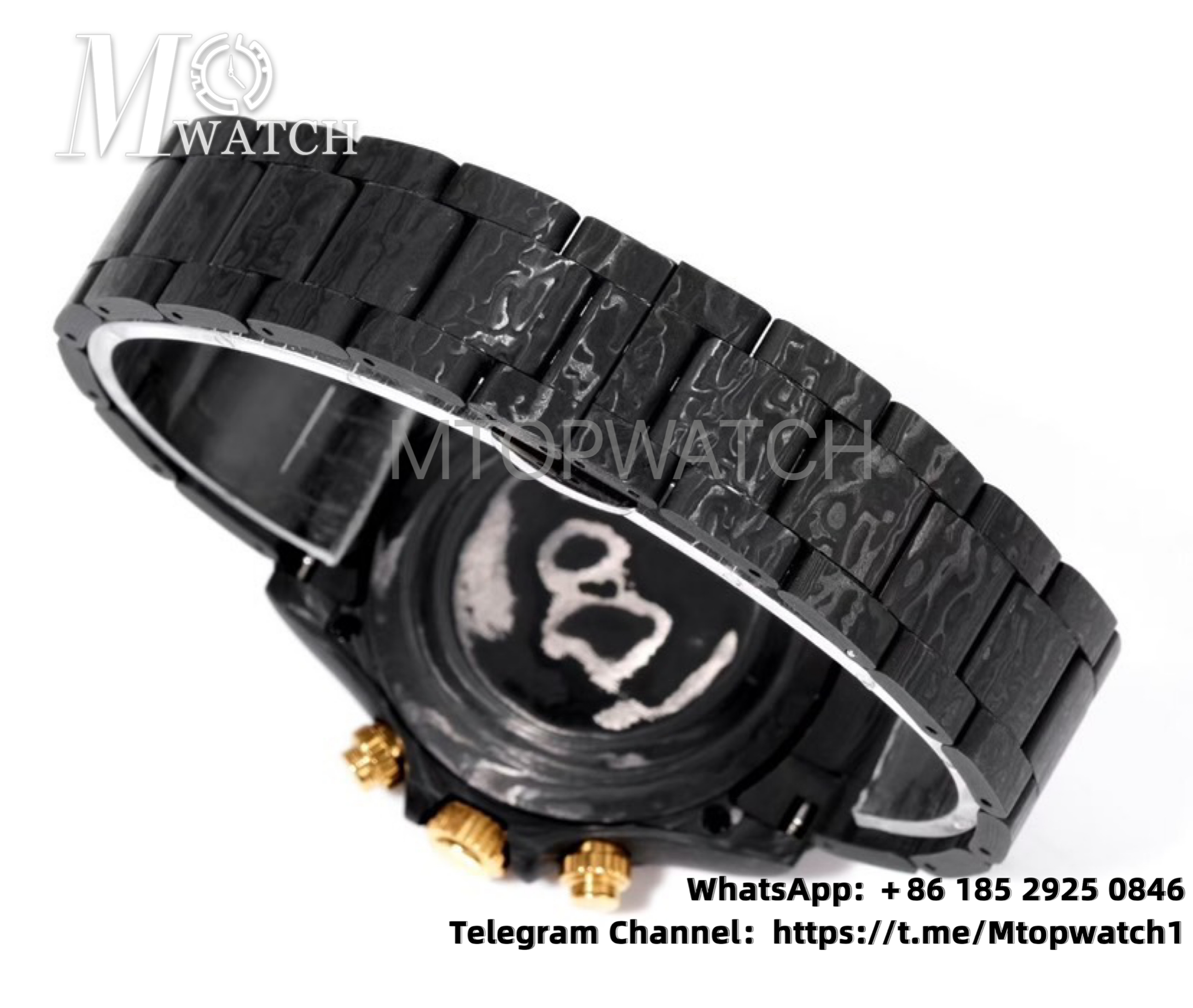 ROLEX - Daytona DIW 40mm Black Dial Carbon/NY Skeleton Dial NOOB DD4130
