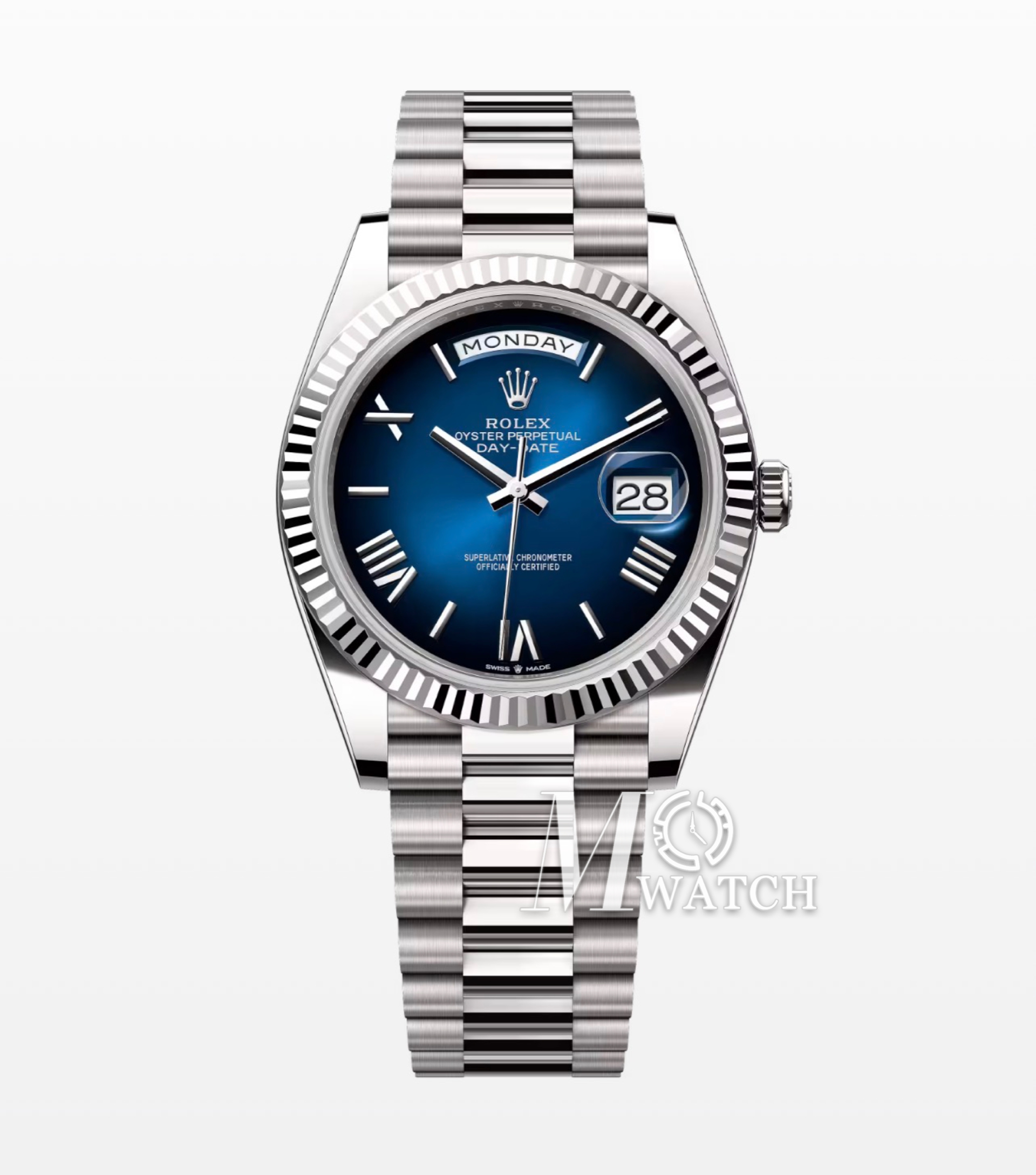 ROLEX - SUPER CLONE DayDate 228239 40mm SS/SS Blue/Rmn VSF DD3255
