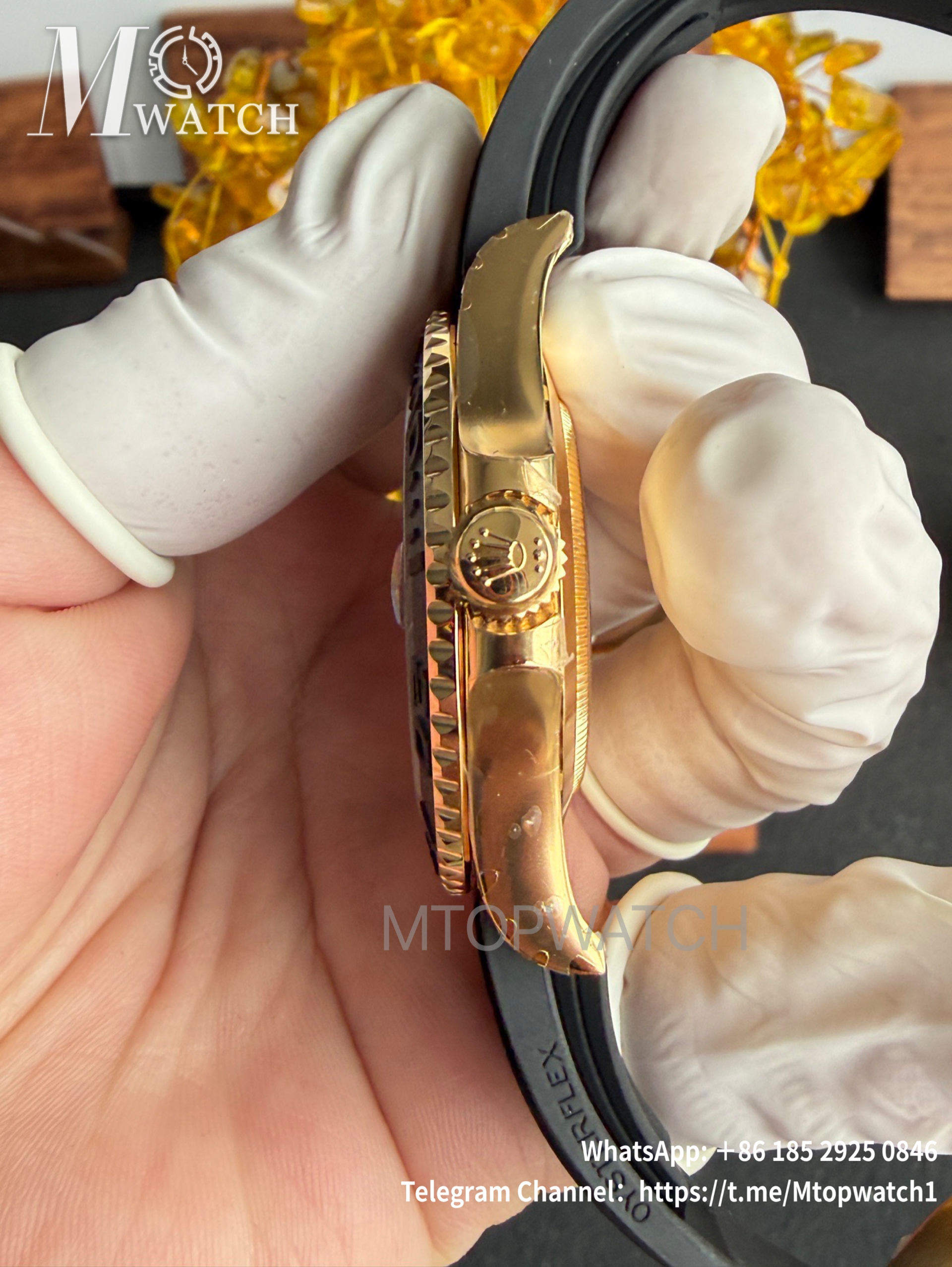 ROLEX - Yacht-Master 226658 42mm YG/RU Black/Dot VSF DD3235
