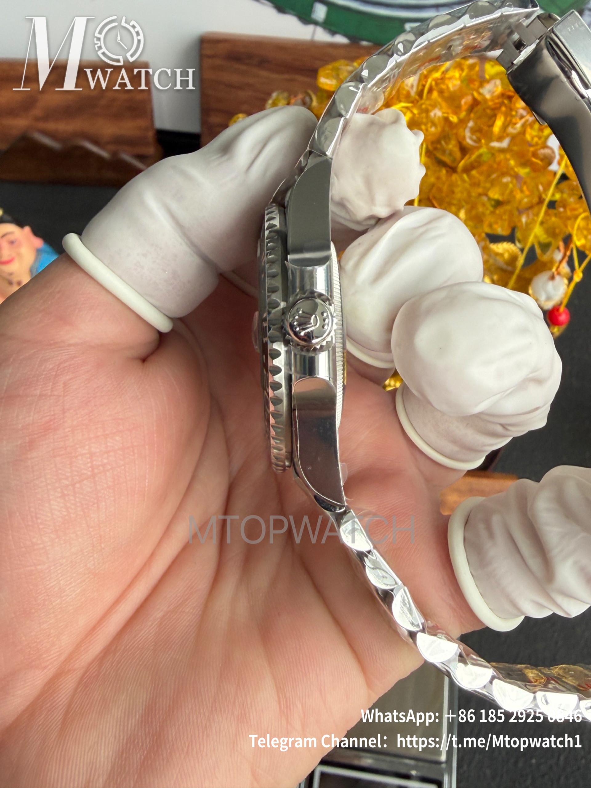 ROLEX - GMT Master II 126720 Sprite Jubilee 40mm SS/SS Black Dial VSF DD3285