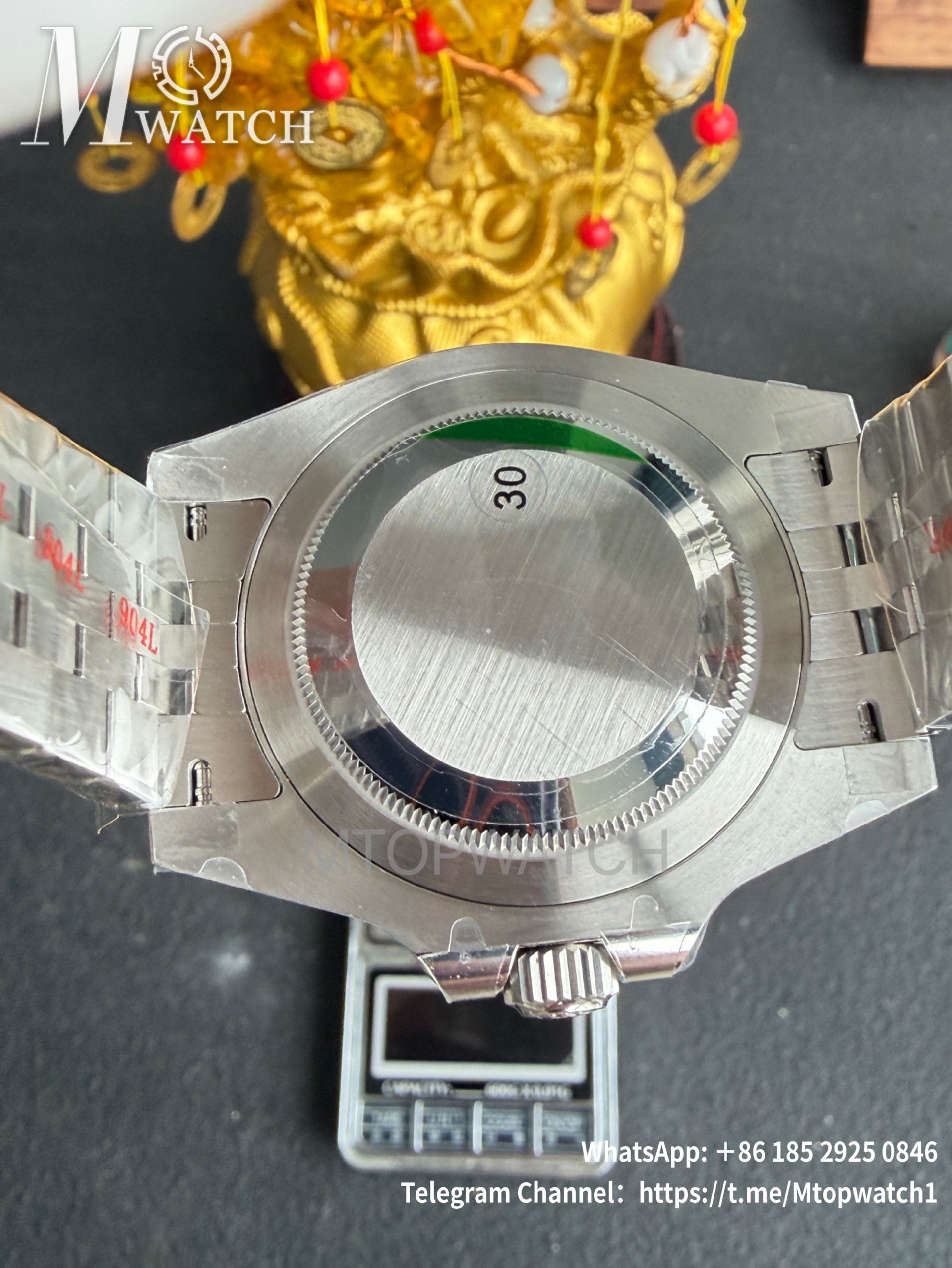 ROLEX - GMT Master II 126720 Sprite Jubilee 40mm SS/SS Black Dial VSF DD3285