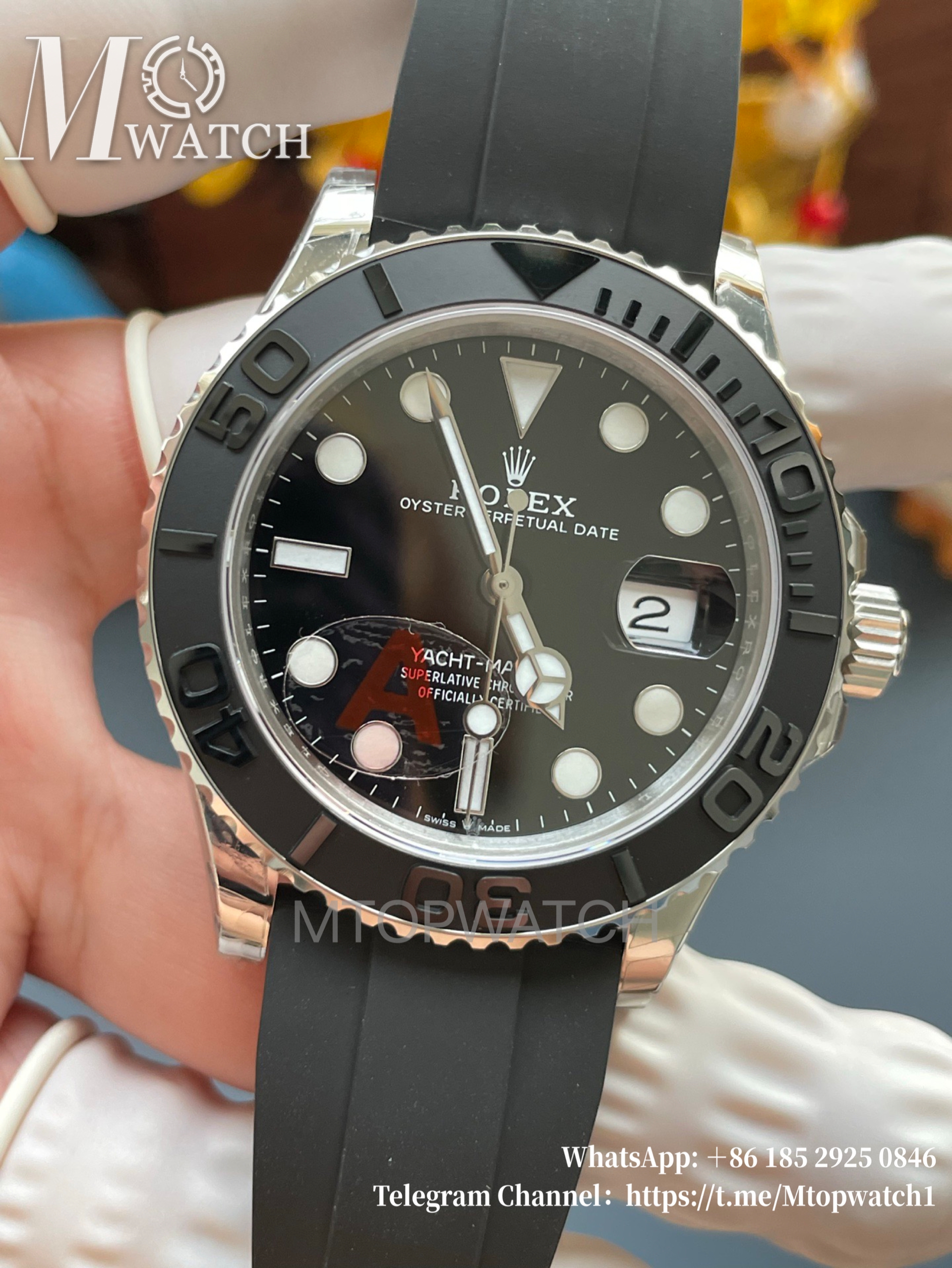 ROLEX - Yacht-Master 226659 42mm SS/RU Black/Dot VSF DD3235