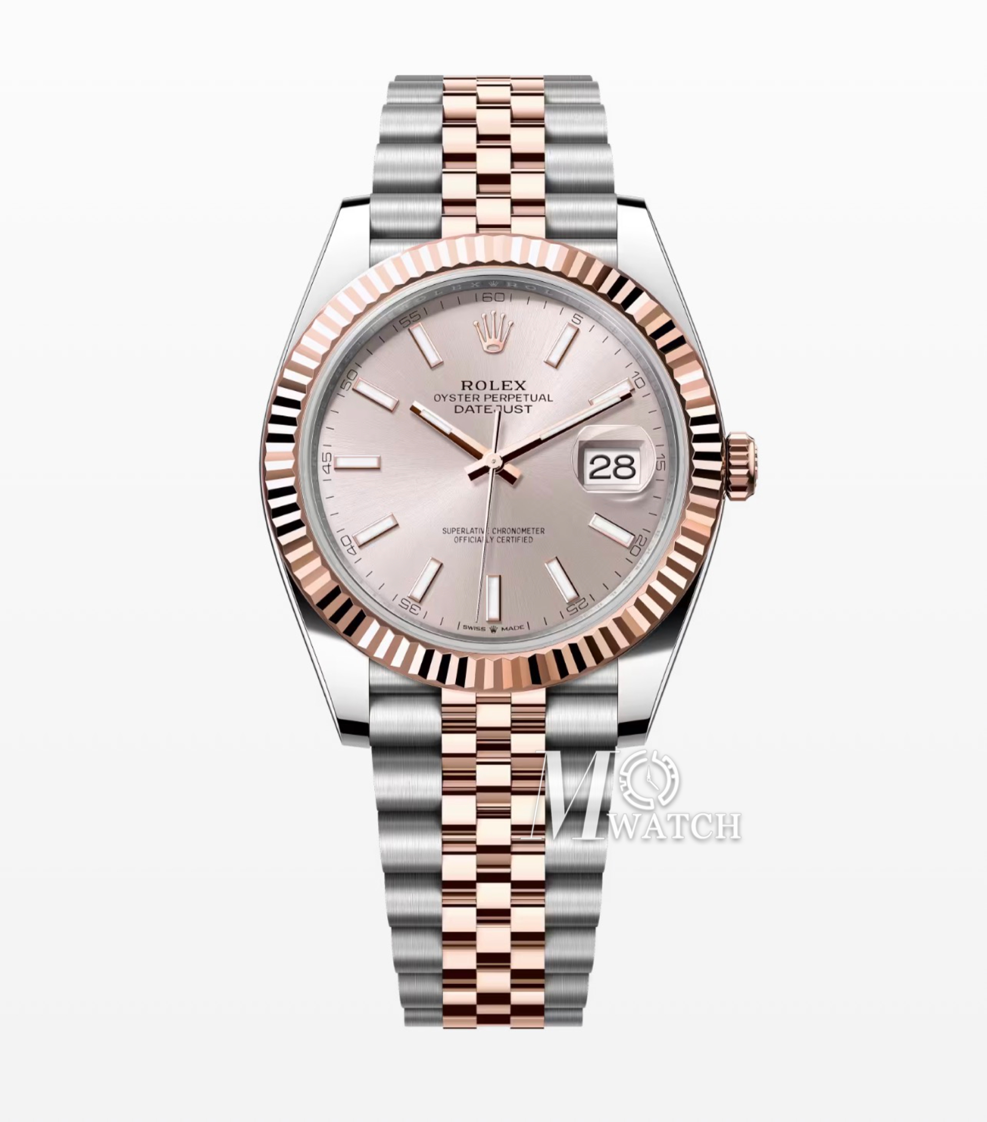 ROLEX - DateJust 41mm 126331 Jubilee RG/SS Champagne Dial VSF VS3235