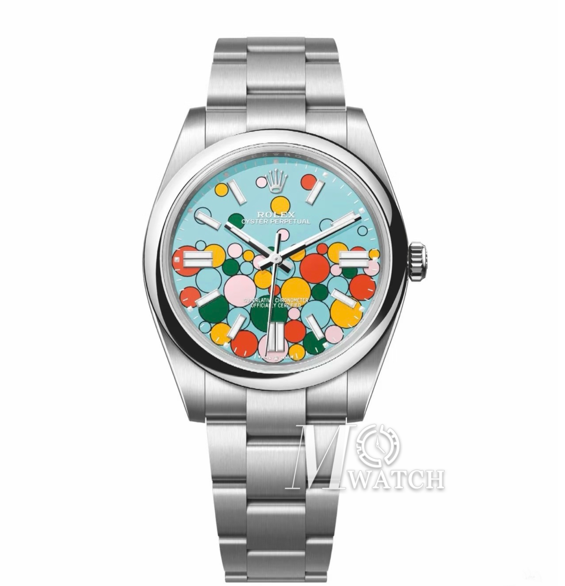 ROLEX - Oyster Perpetual 124300 41mm SS/SS Celebration Dial VSF VS3230