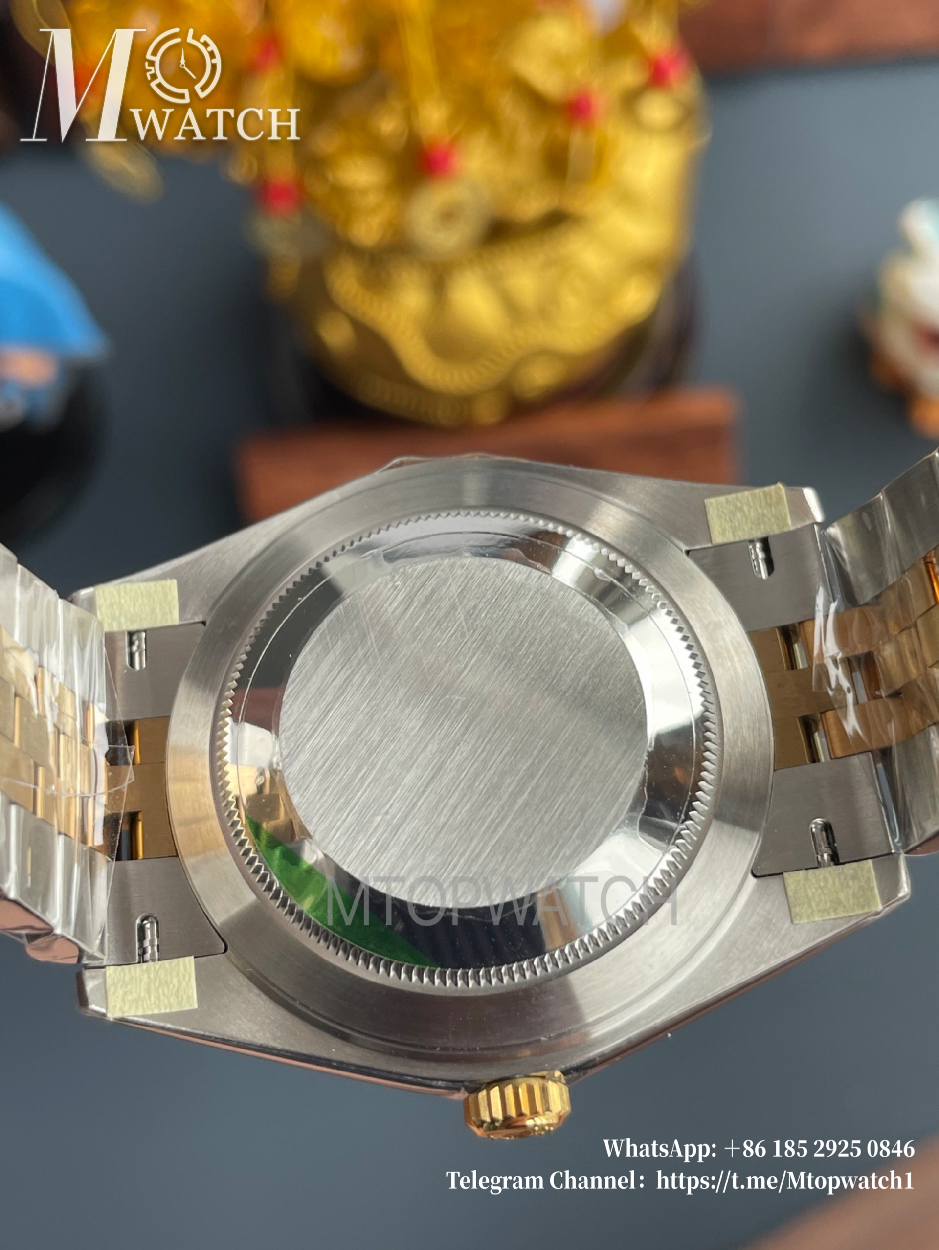 ROLEX - DateJust 126333 41mm Jubilee SS/YG Black/Stk VSF VS3235