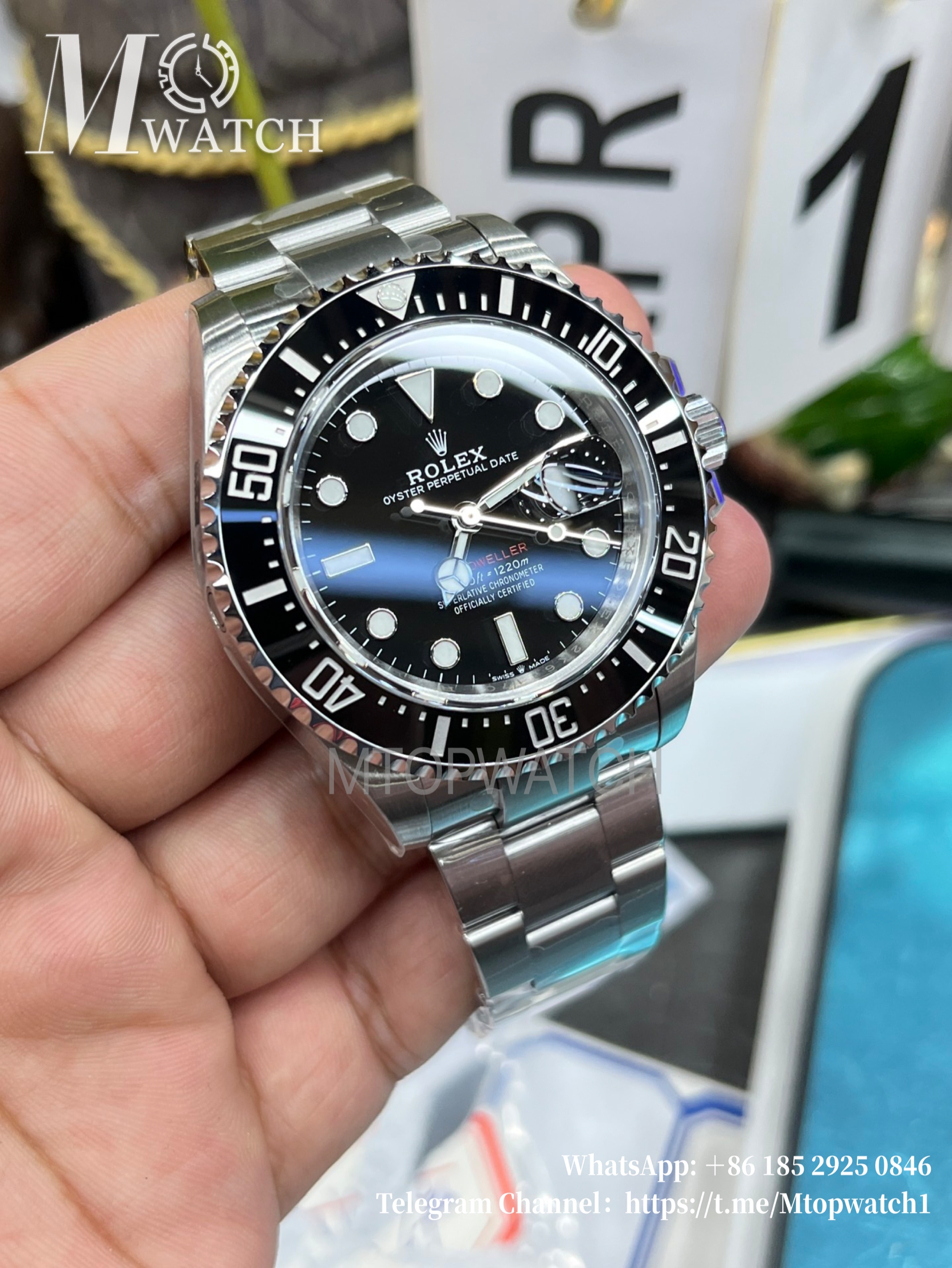 ROLEX - Sea-Dweller 126600 43mm 904L SS/SS Blk VSF VS3235