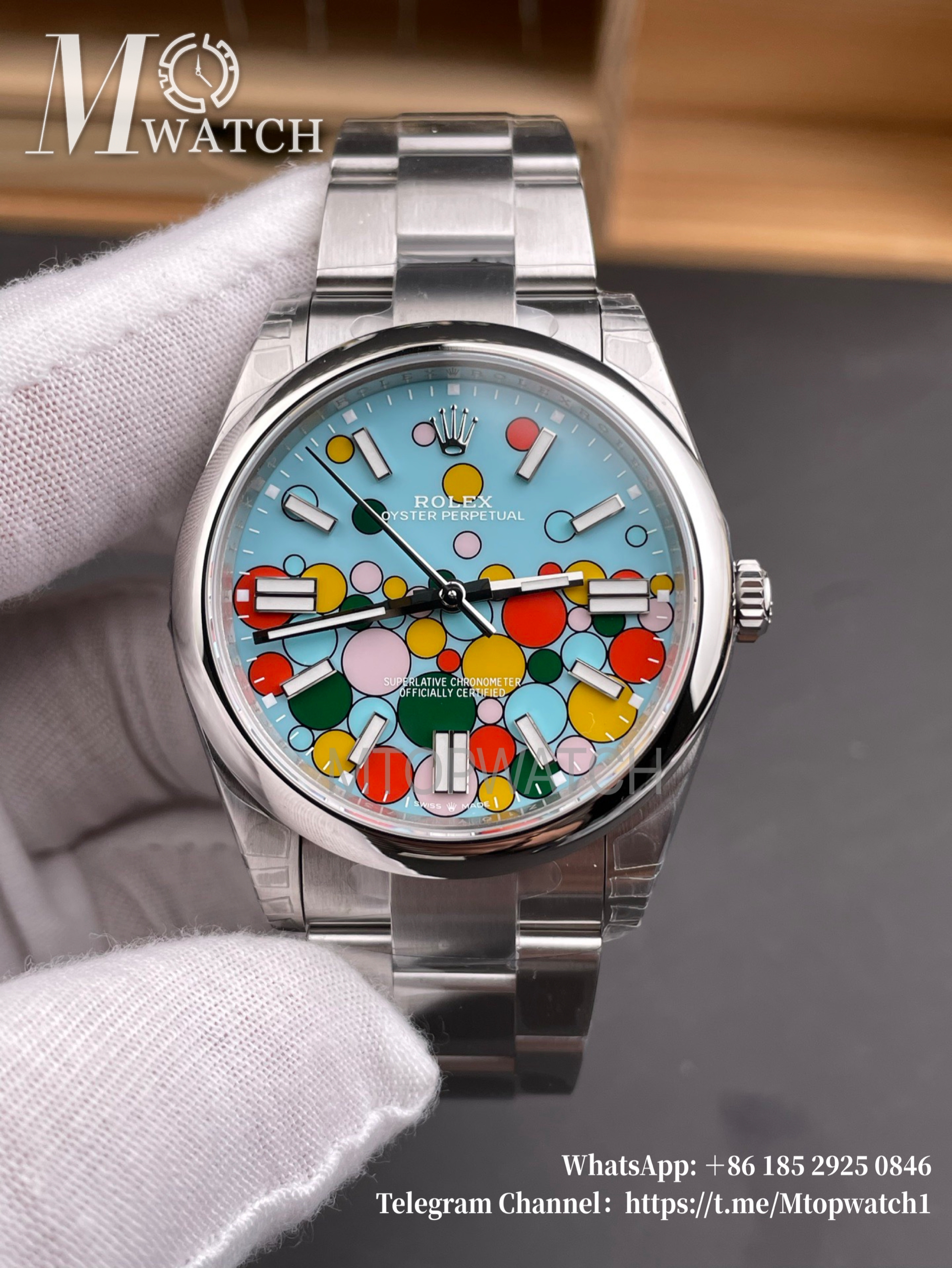 ROLEX - Oyster Perpetual 124300 41mm SS/SS Celebration Dial VSF VS3230
