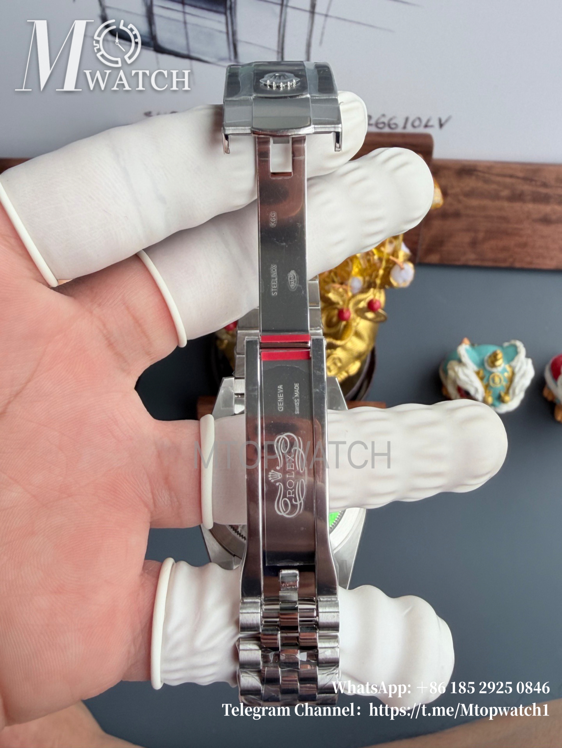 ROLEX - DateJust 126334 41mm Wimbledon Jubilee SS/SS Grey Dial VSF VS3235