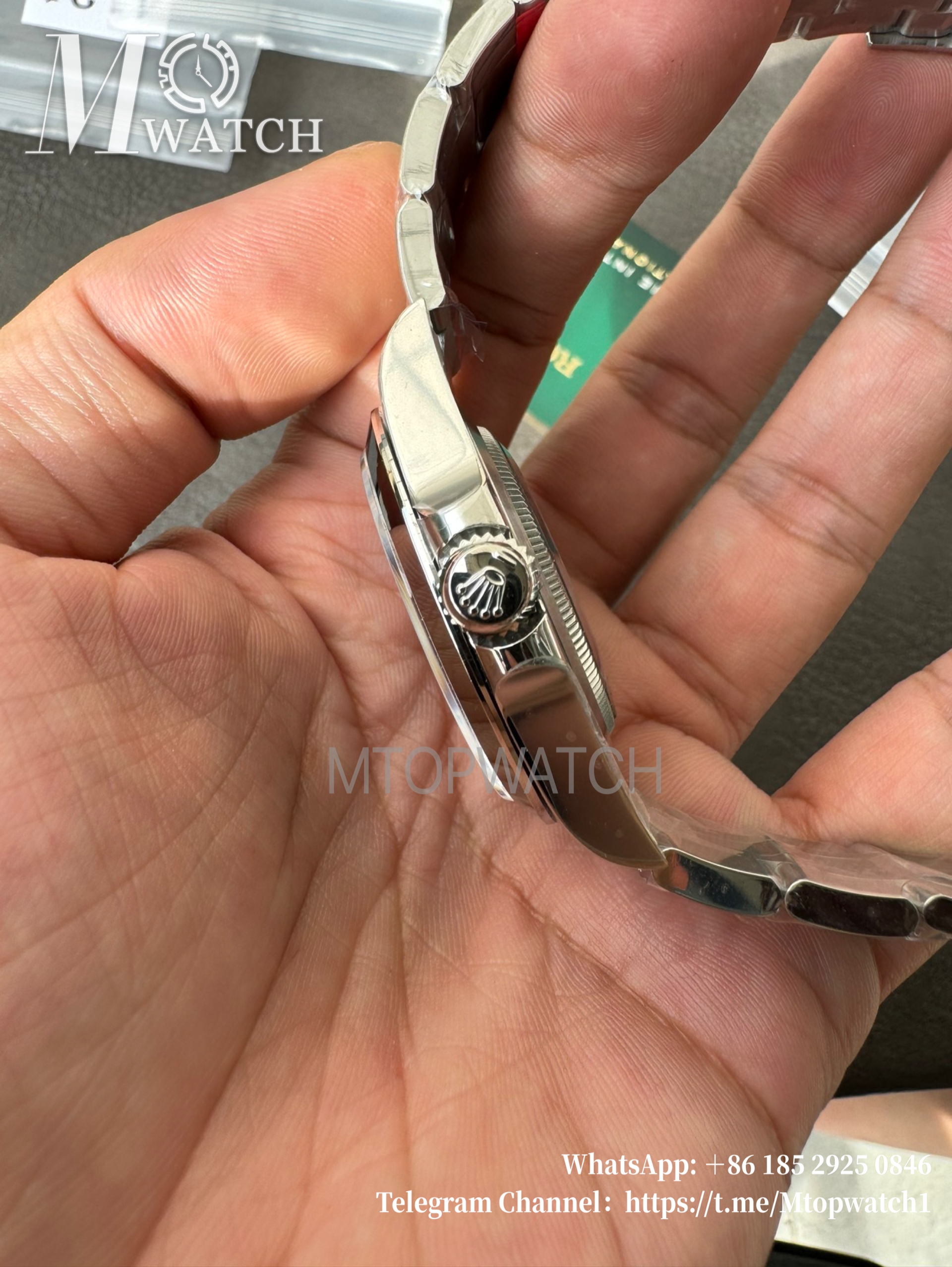 ROLEX - Air King 126900 40mm SS/SS Black Dial VSF VS3230