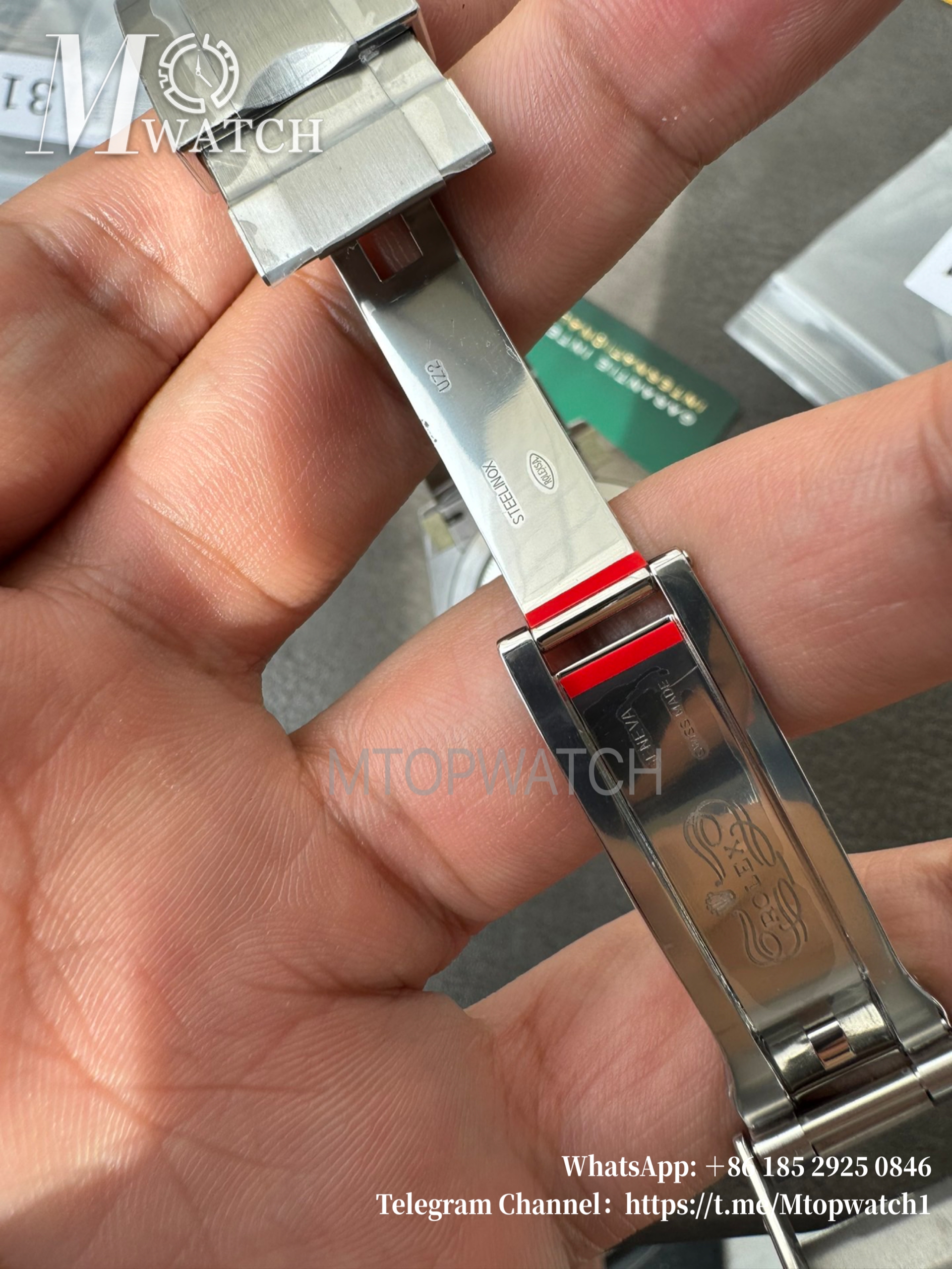 ROLEX - Air King 126900 40mm SS/SS Black Dial VSF VS3230