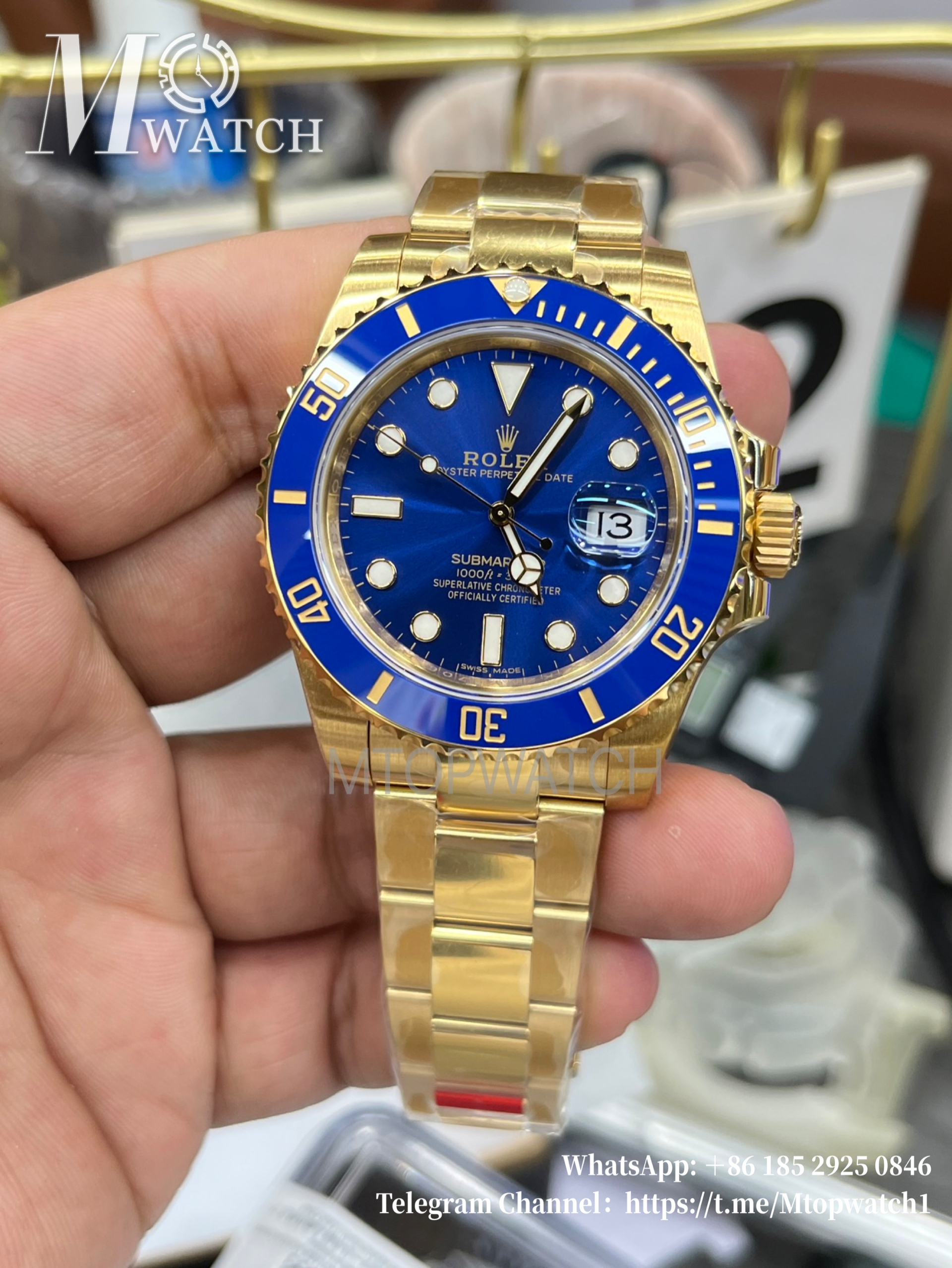 ROLEX - Submariner 126618LB 40mm YG/YG Blue Dial VSF VS3135