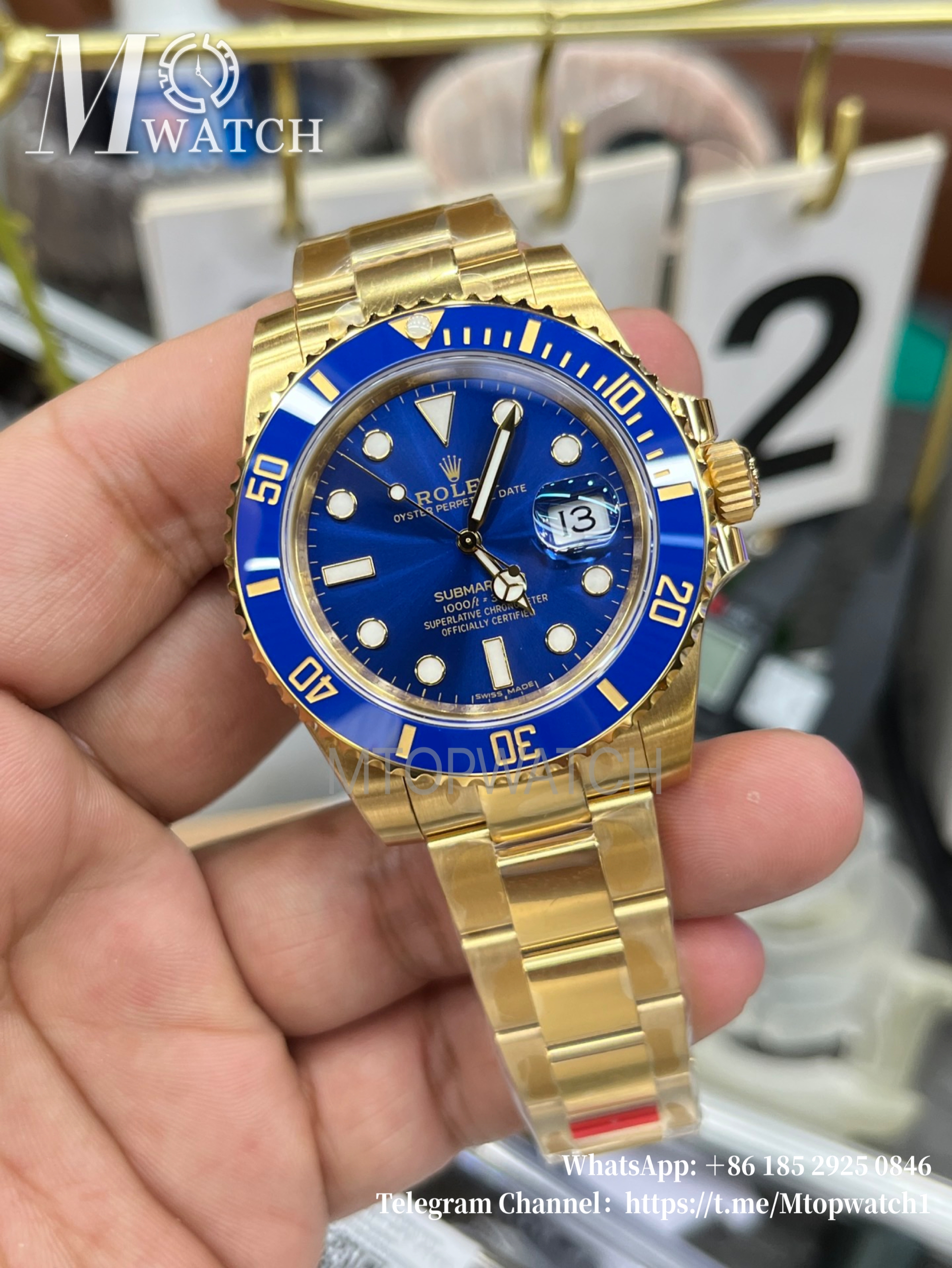 ROLEX - Submariner 126618LB 40mm YG/YG Blue Dial VSF VS3135